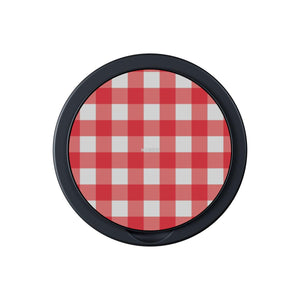 Gingham Red - Magnetic Phone Grip