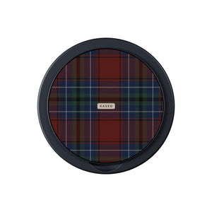 Burgundy Tartan - Magnetic Phone Grip
