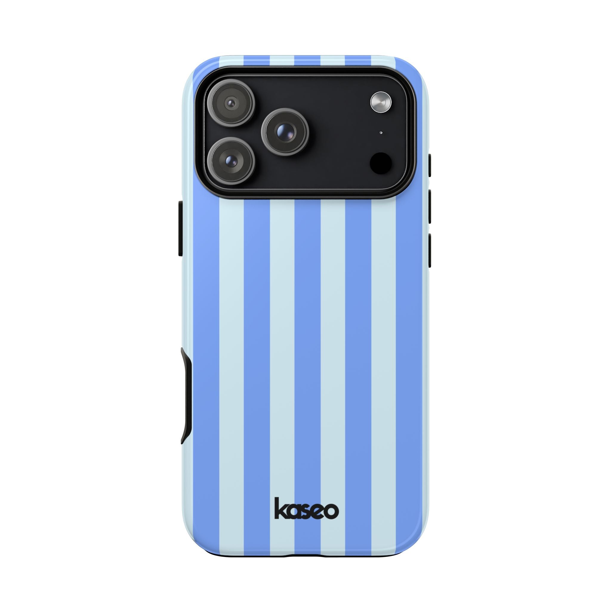 Seaside Stripe print tough phone case