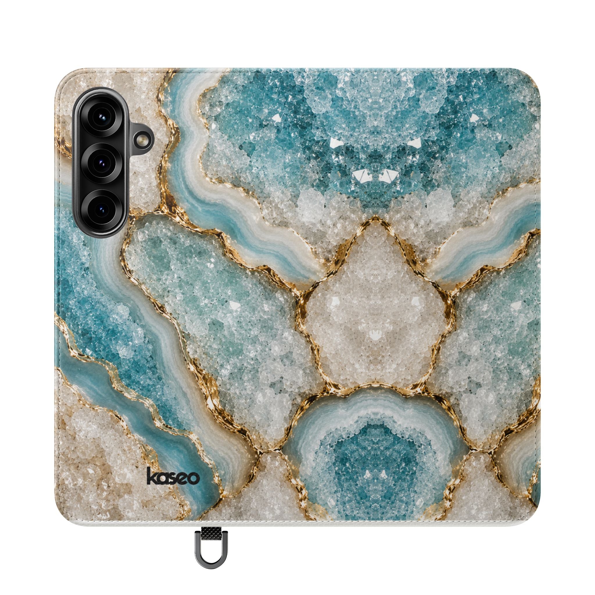 Crystal Aqua - Flip Phone Case