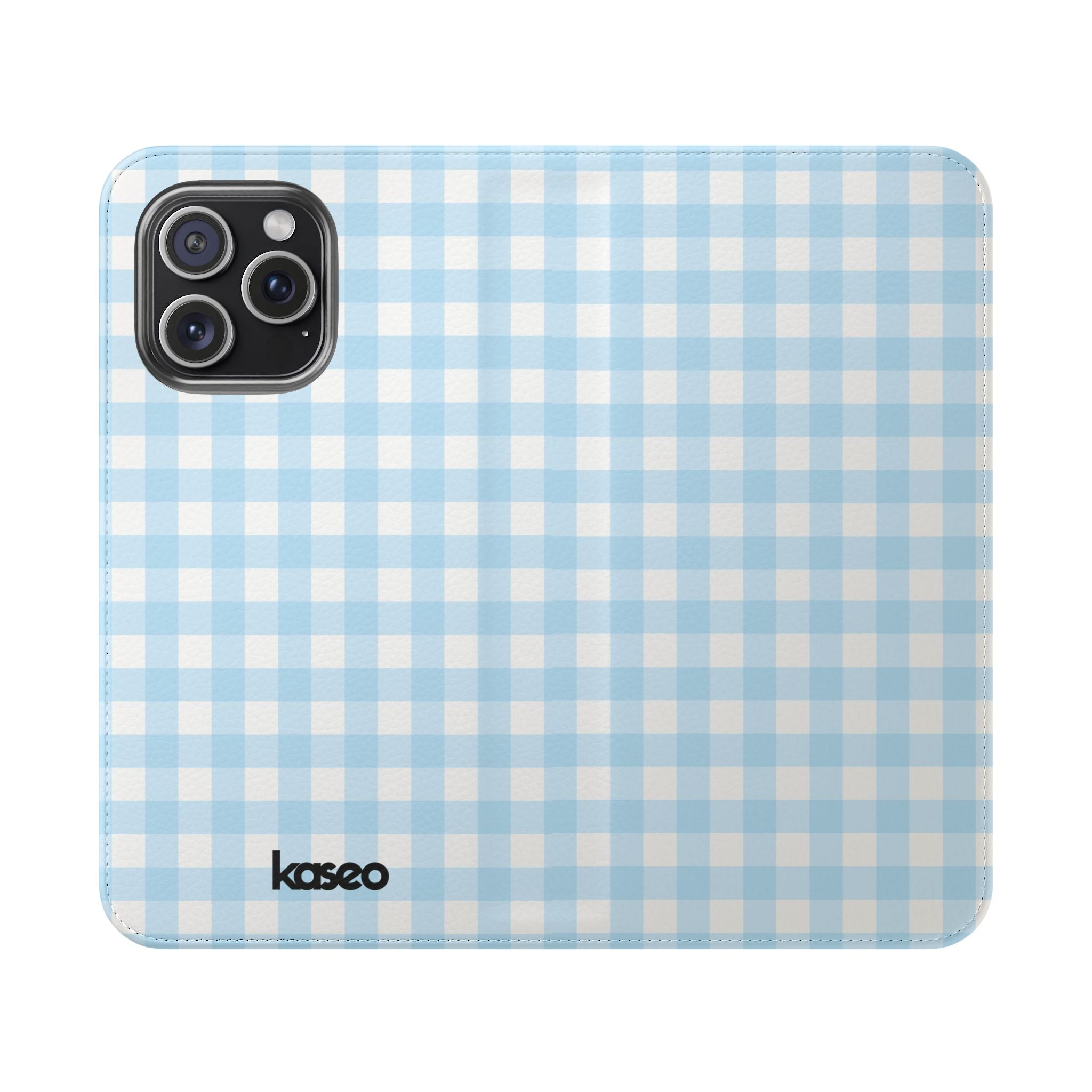 Gingham Sky - Flip Phone Case