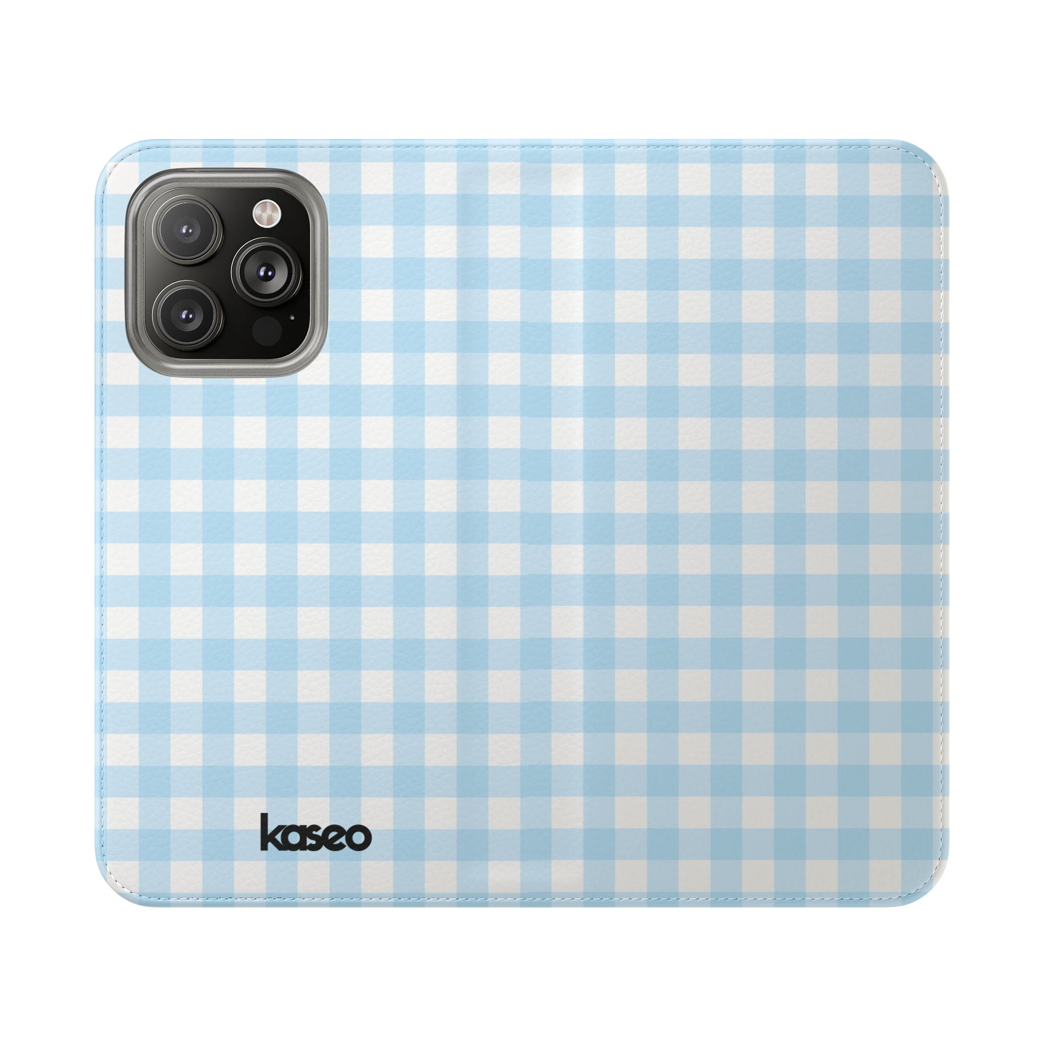 Gingham Sky - Flip Phone Case