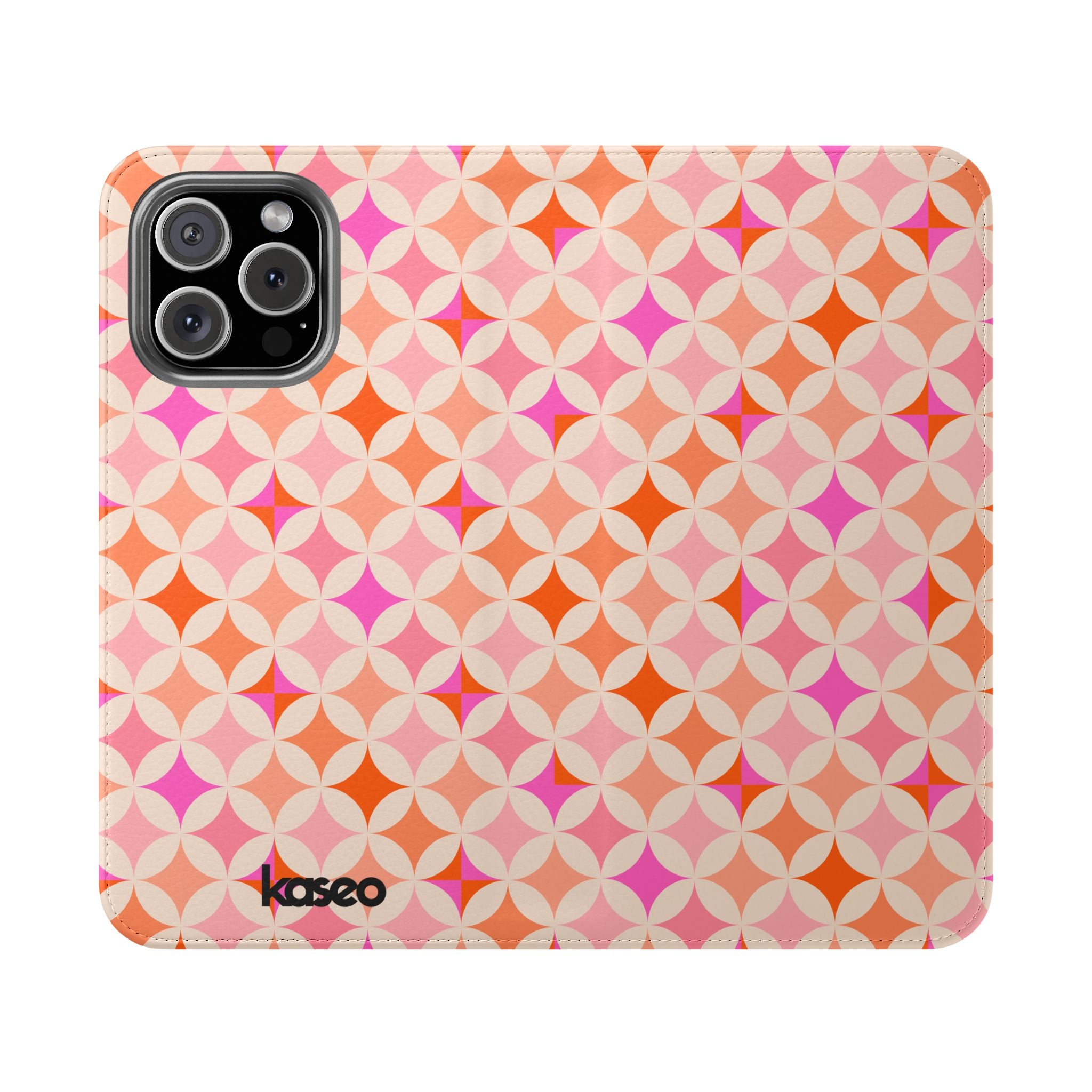 Retro Tile - Flip Phone Case