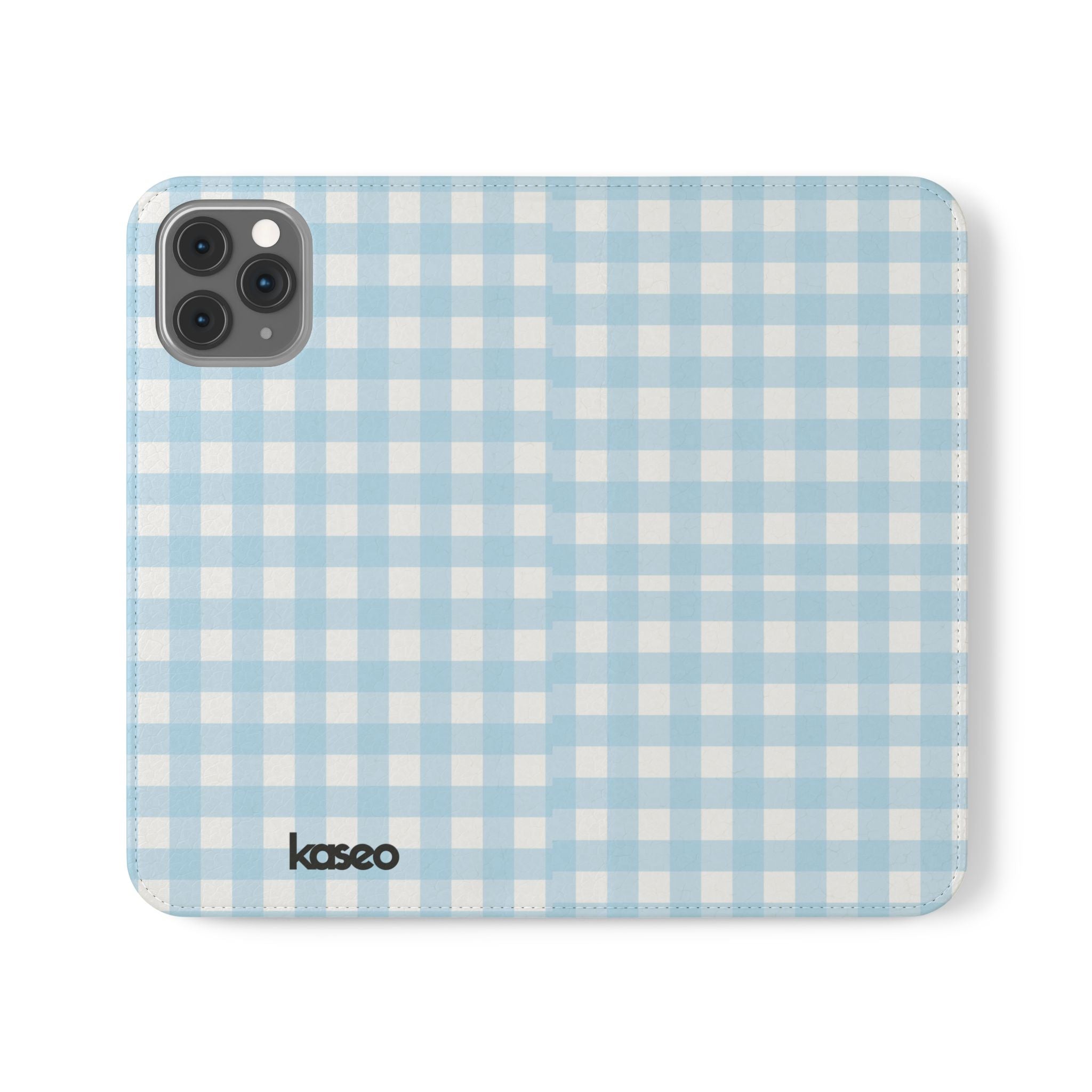 Gingham Sky - Flip Phone Case