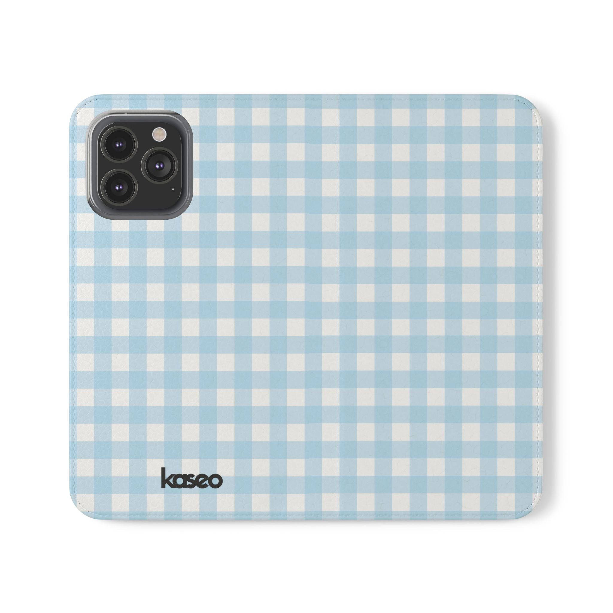 Gingham Sky - Flip Phone Case