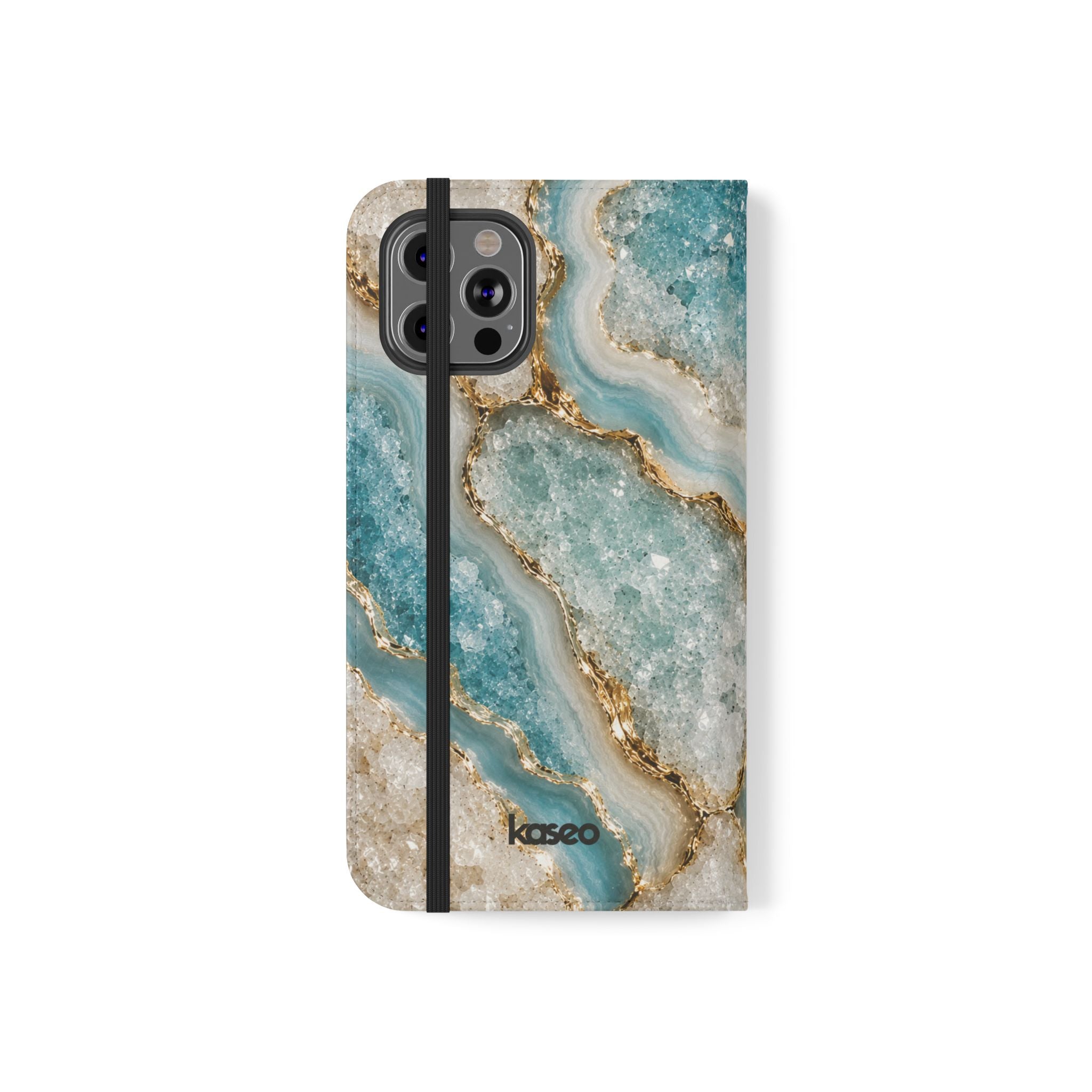 Crystal Aqua - Flip Phone Case