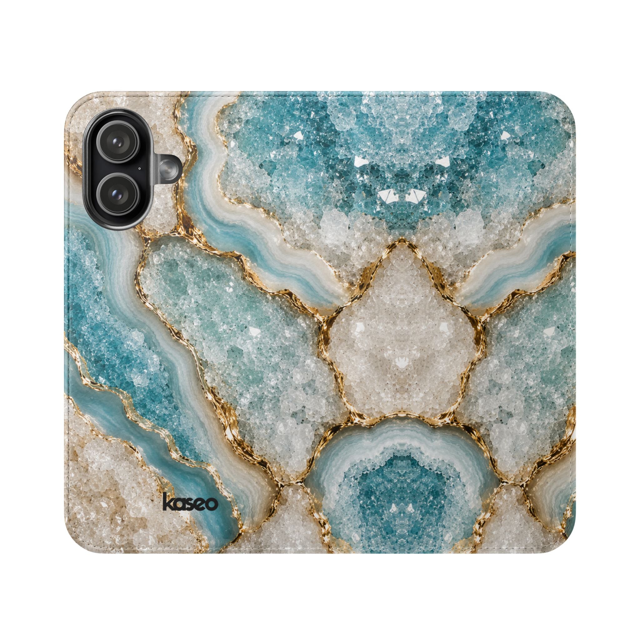 Crystal Aqua - Flip Phone Case
