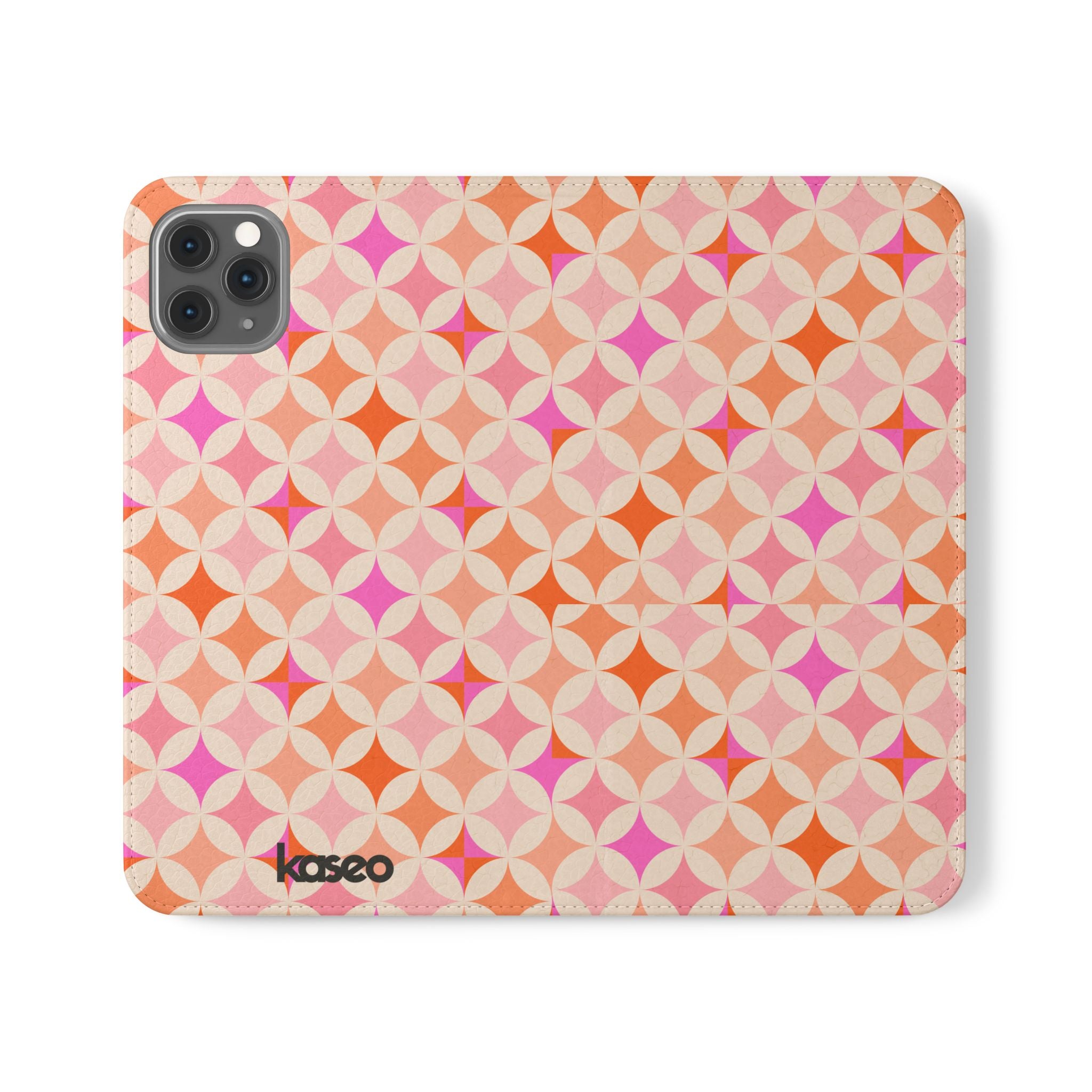 Retro Tile - Flip Phone Case