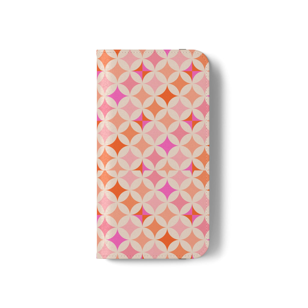Retro Tile - Flip Phone Case