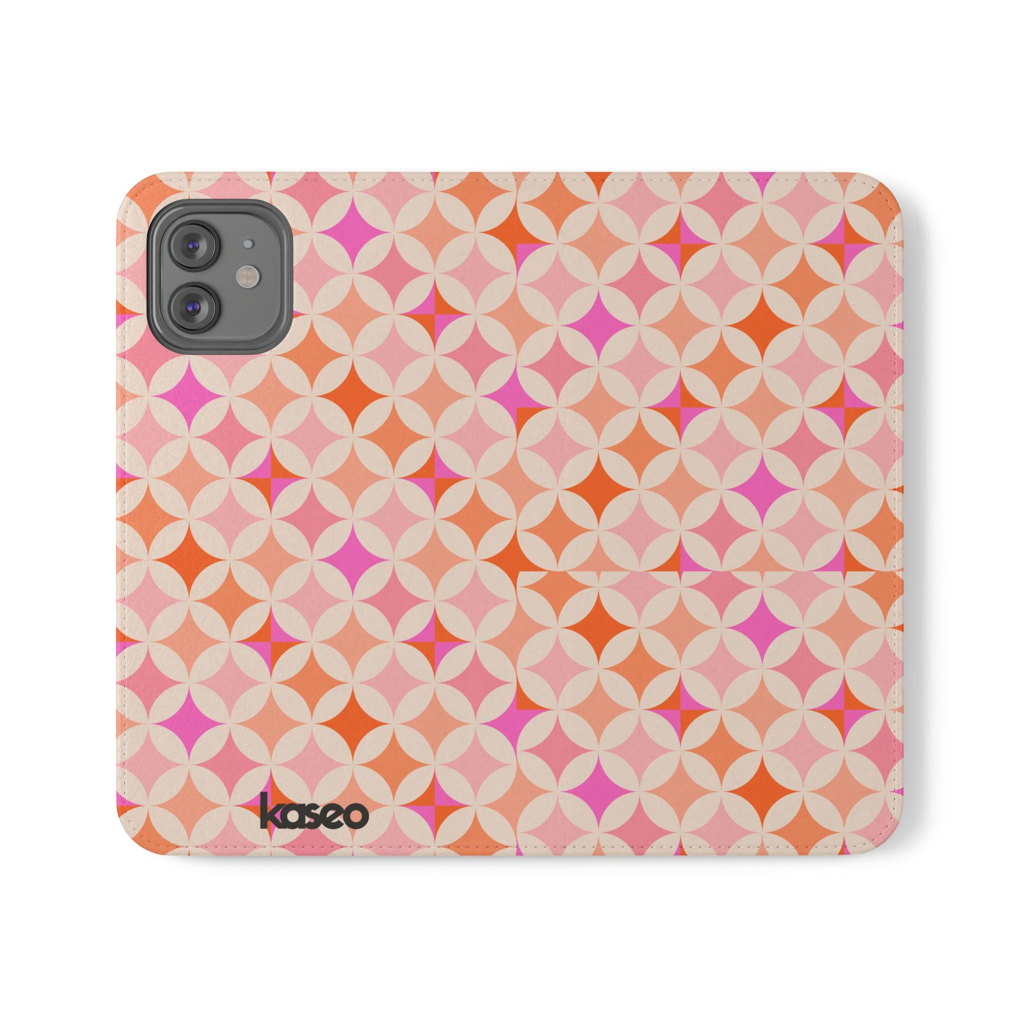 Retro Tile - Flip Phone Case