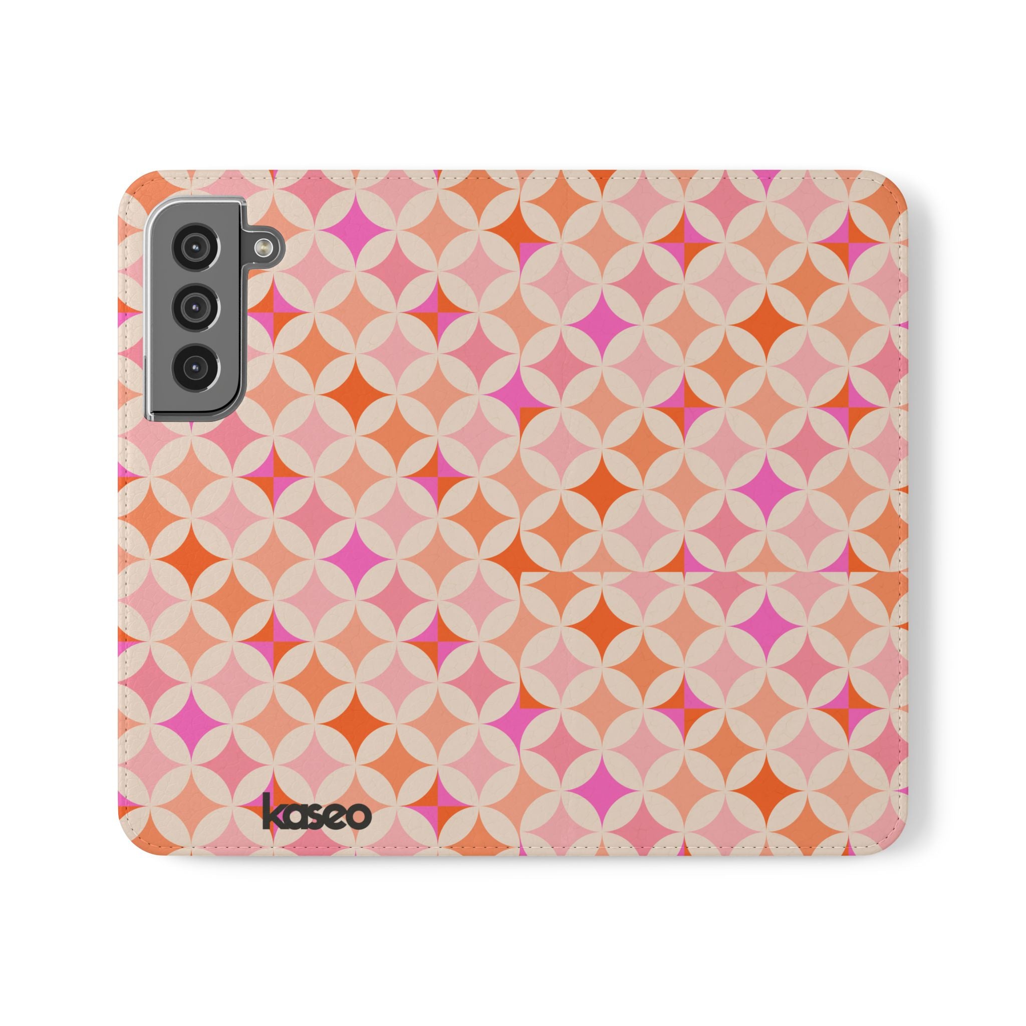 Retro Tile - Flip Phone Case