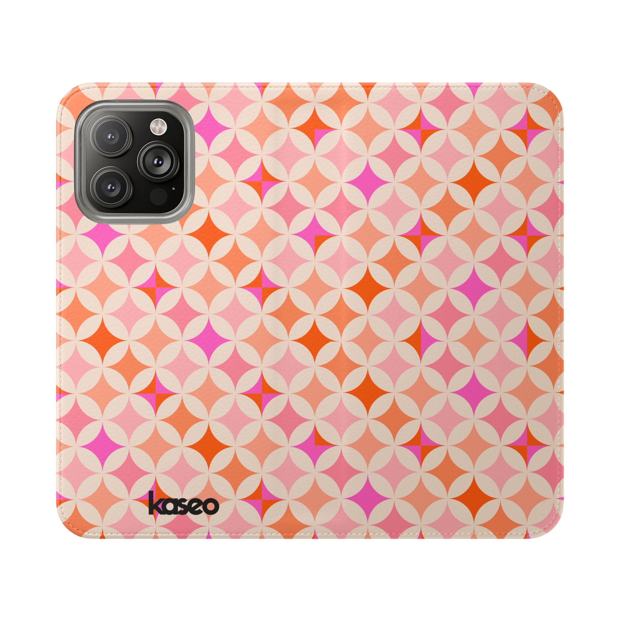 Retro Tile - Flip Phone Case