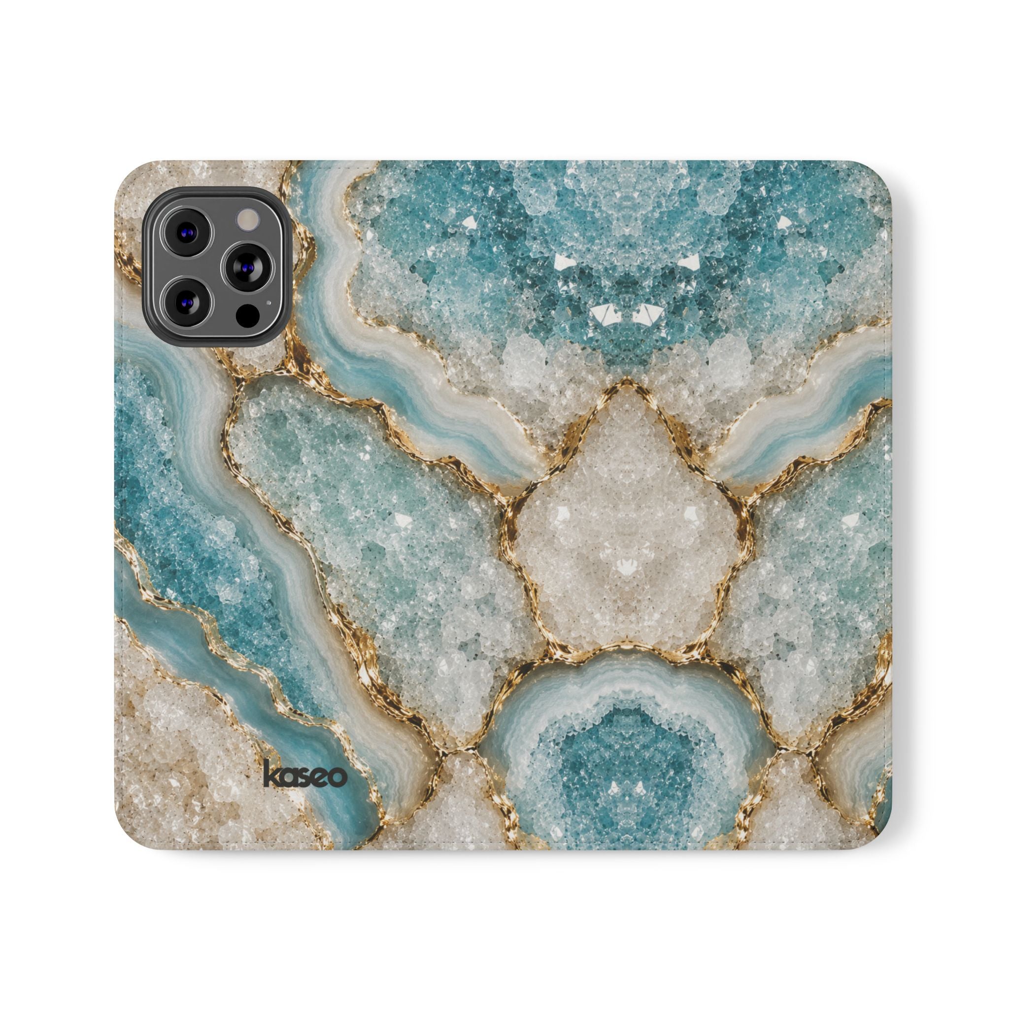 Crystal Aqua - Flip Phone Case