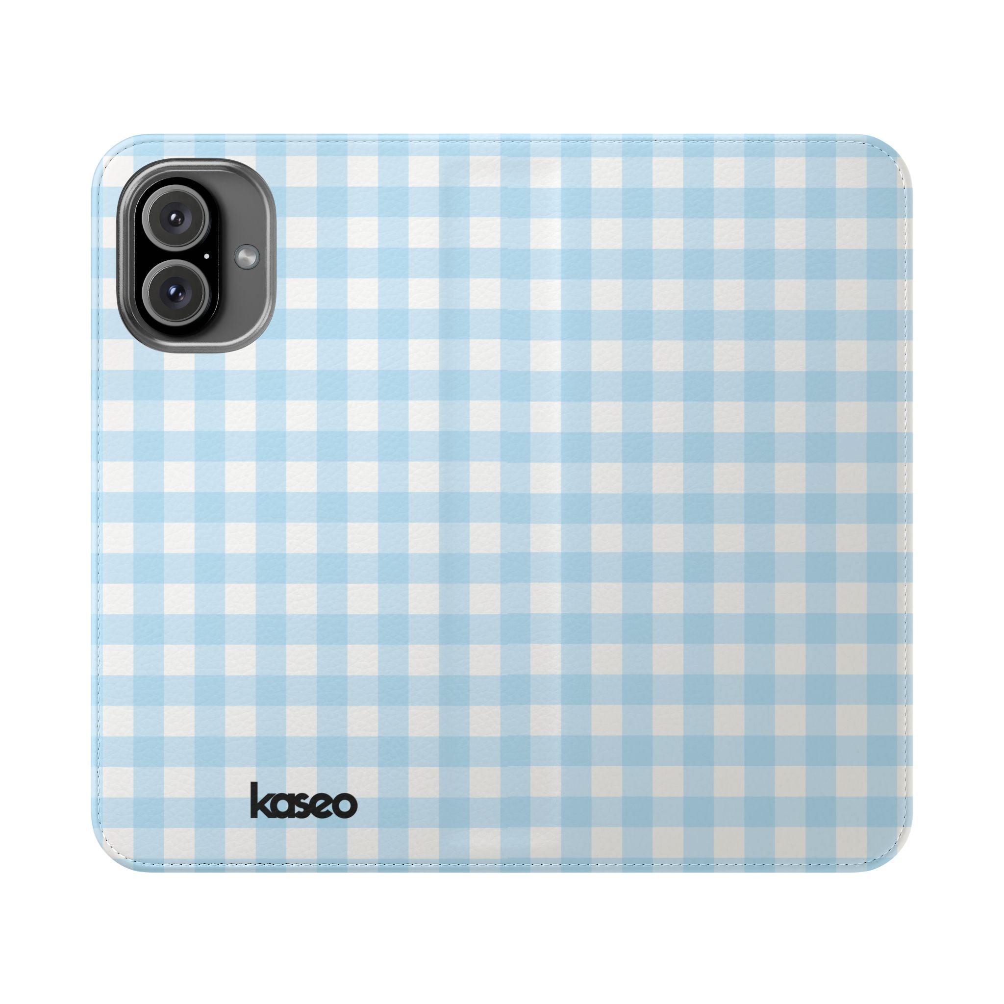 Gingham Sky - Flip Phone Case