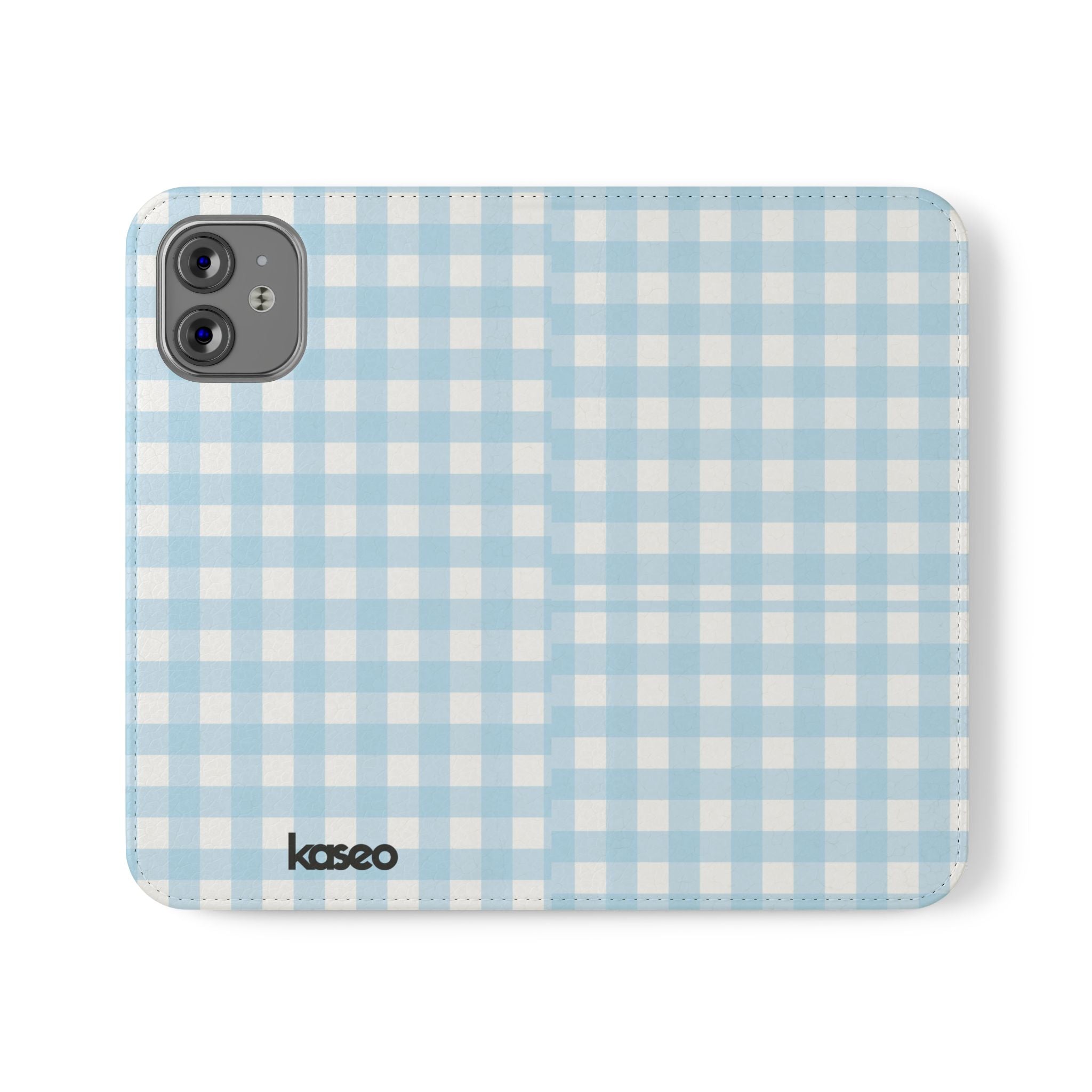 Gingham Sky - Flip Phone Case