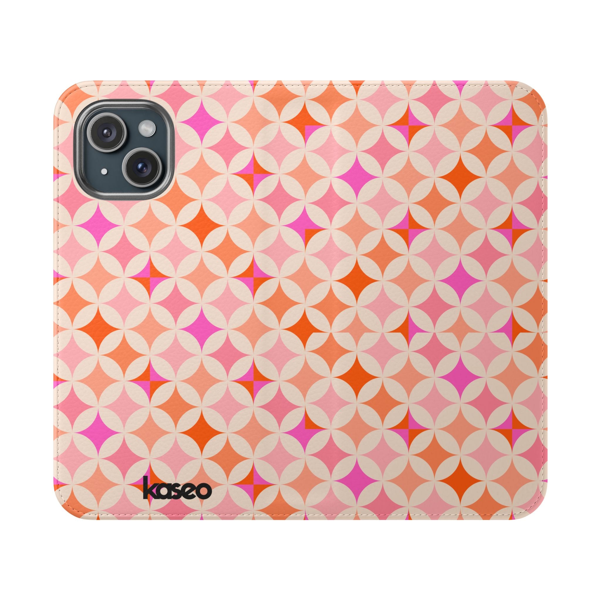Retro Tile - Flip Phone Case