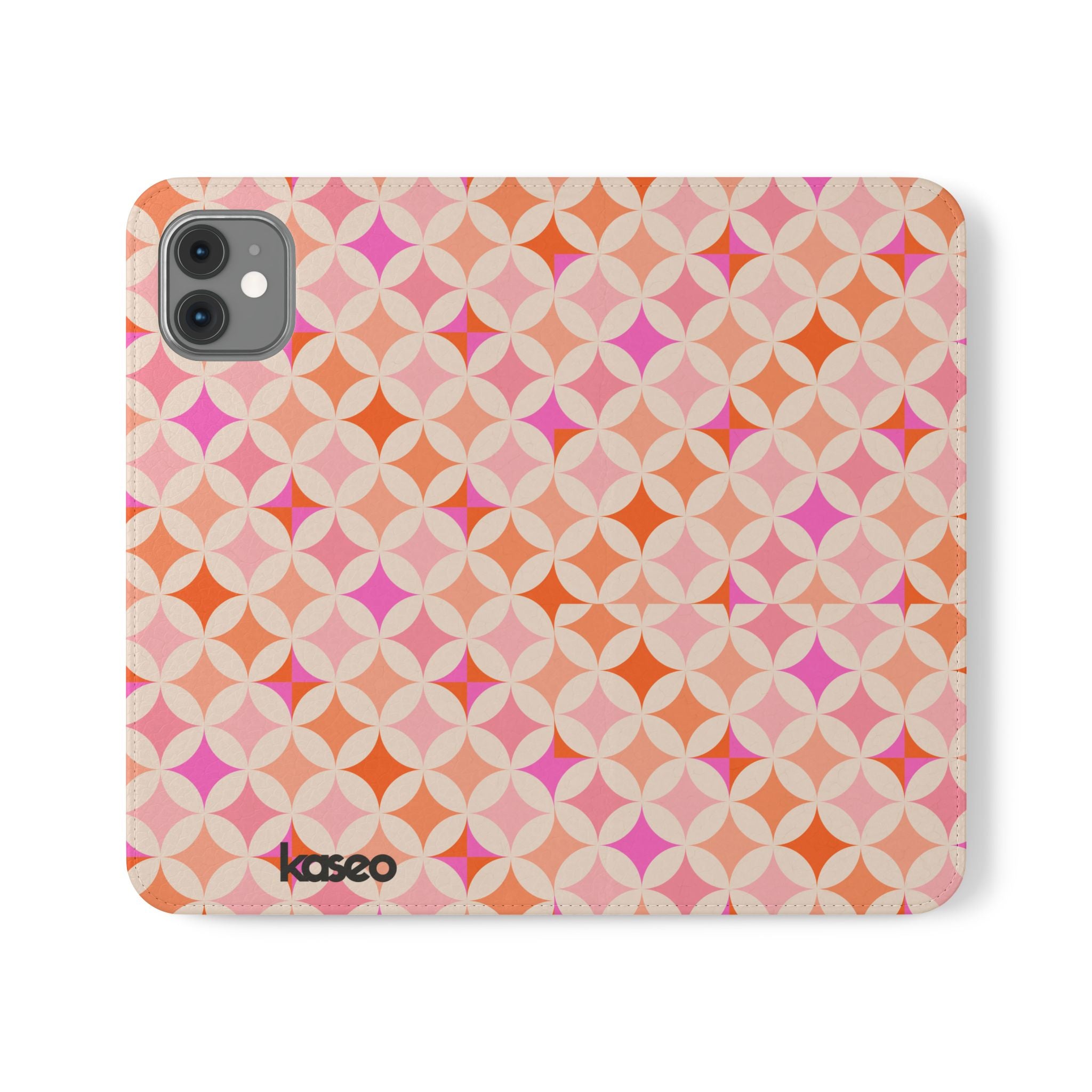 Retro Tile - Flip Phone Case