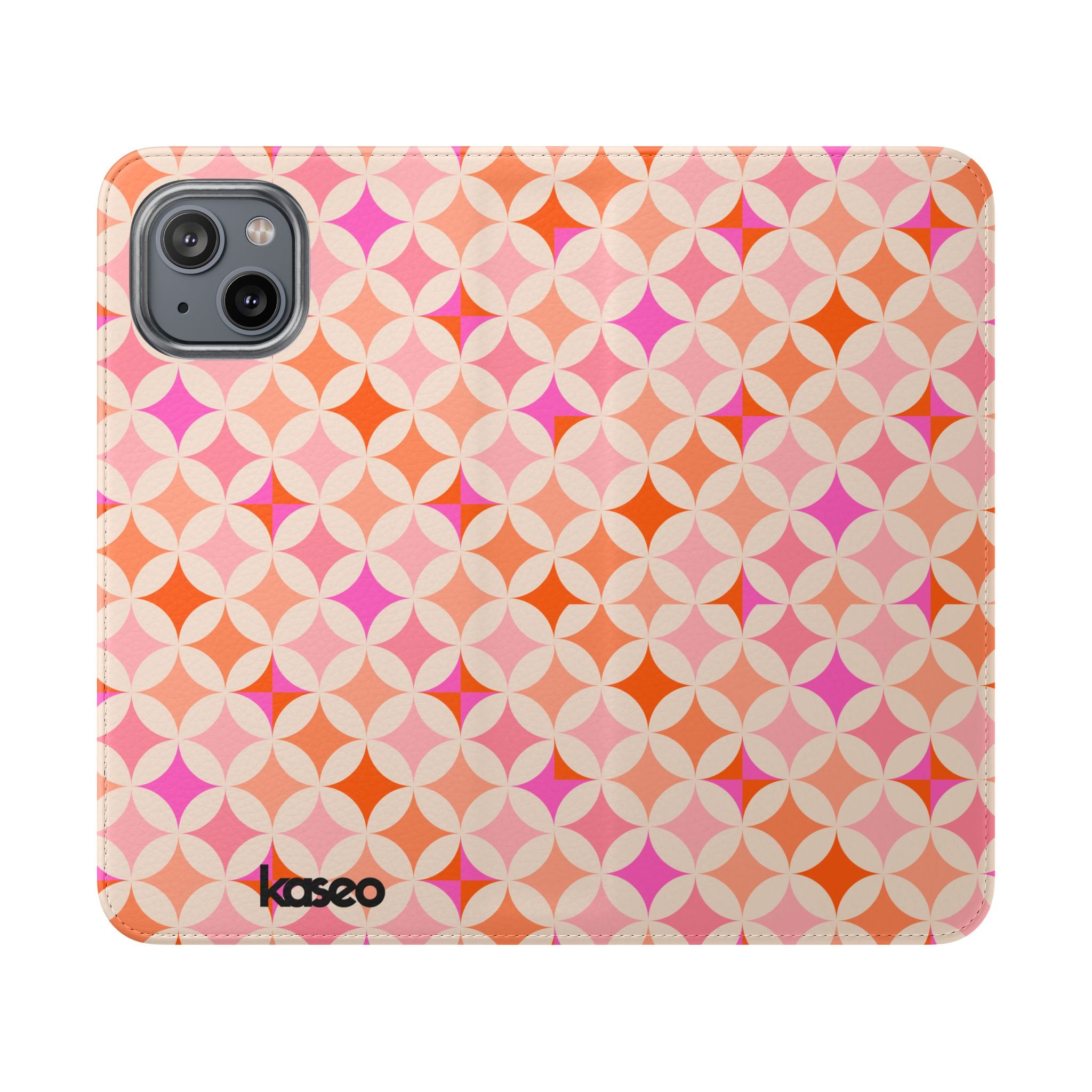 Retro Tile - Flip Phone Case