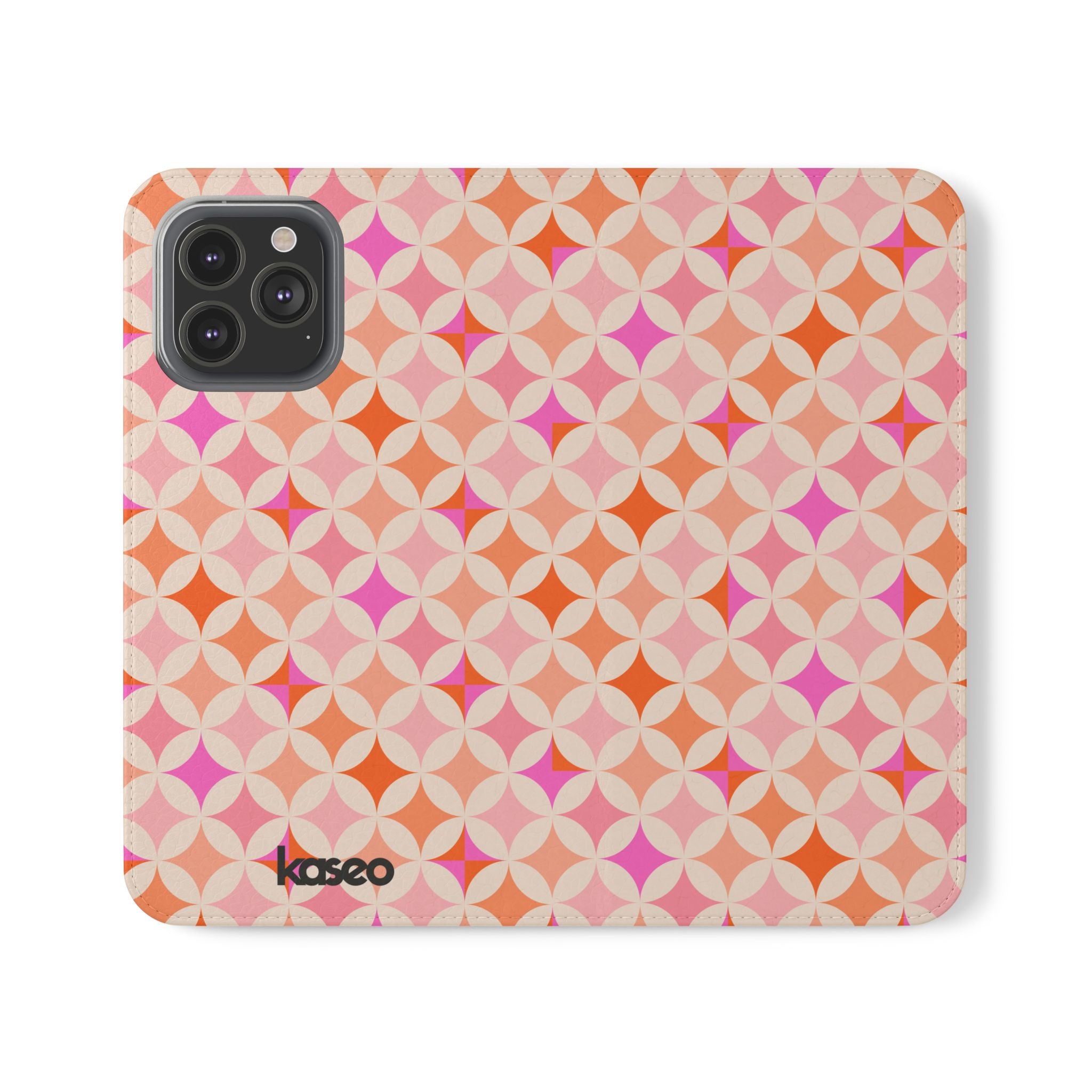 Retro Tile - Flip Phone Case