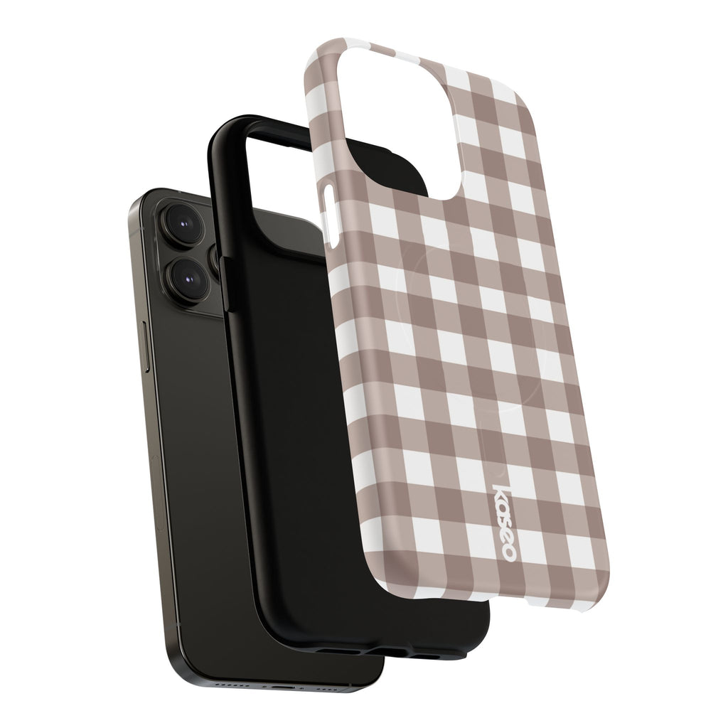 Gingham Brown - MagSafe®