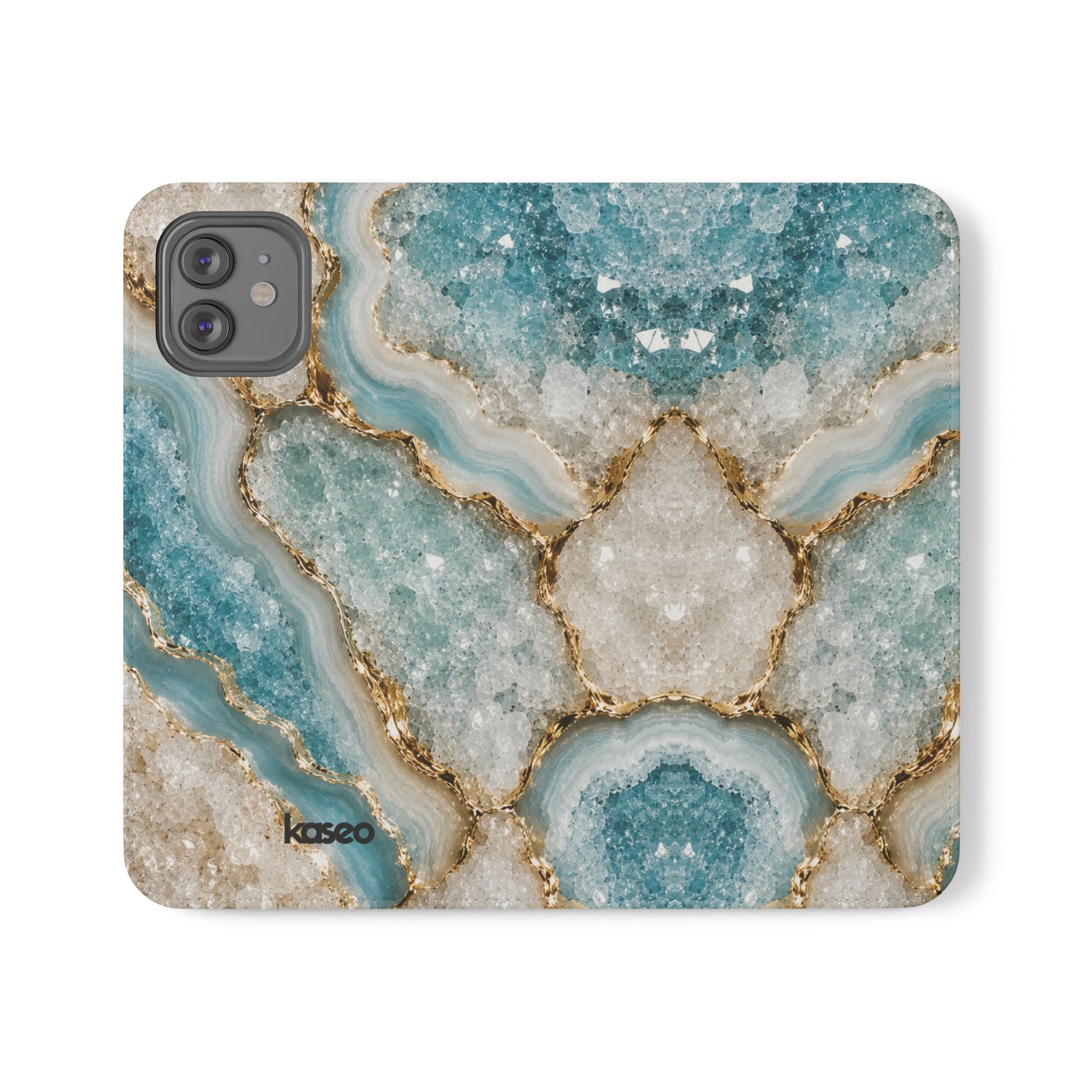 Crystal Aqua - Flip Phone Case