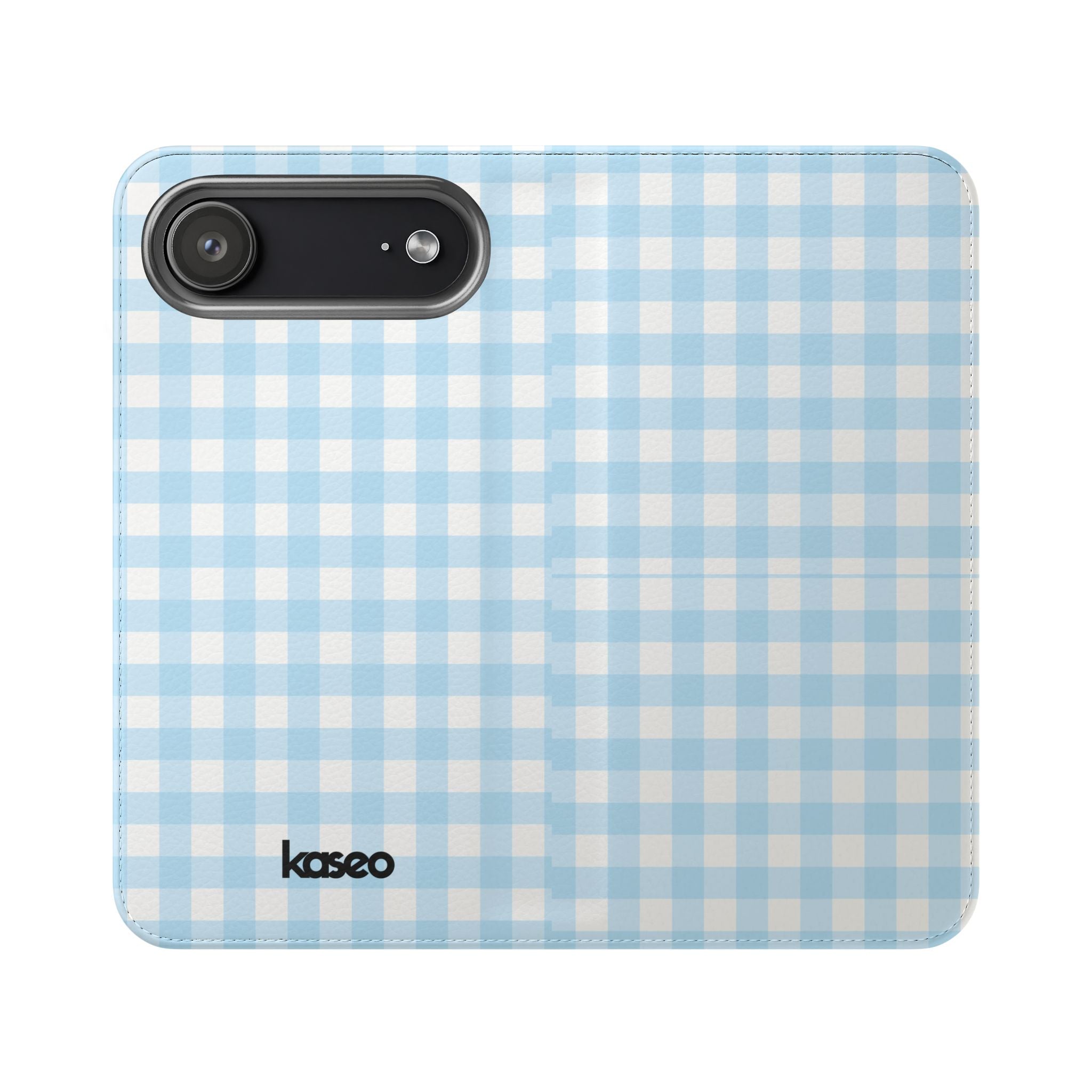 Gingham Sky - Flip Phone Case