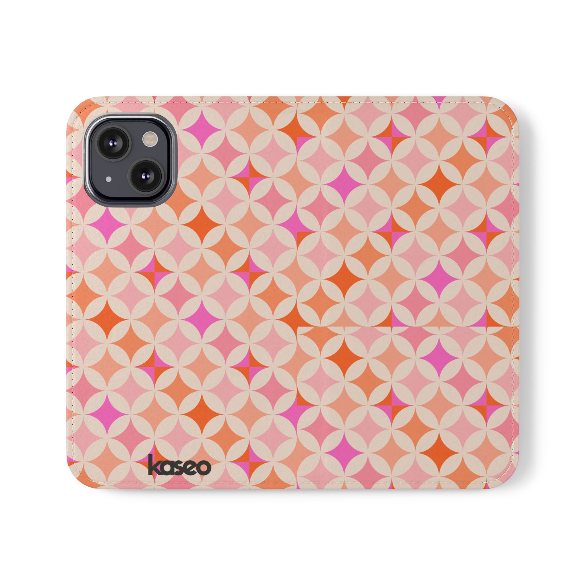 Retro Tile - Flip Phone Case