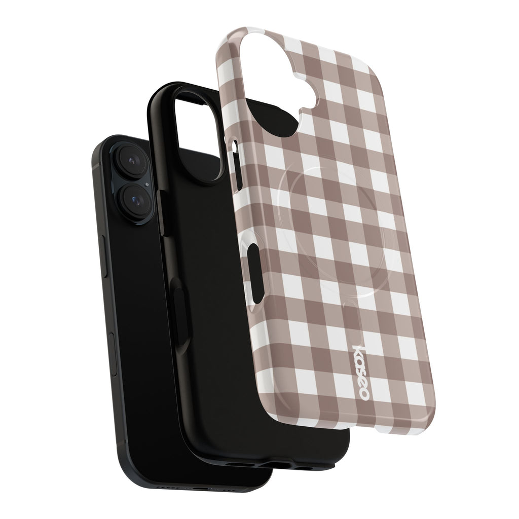 Gingham Brown - MagSafe®