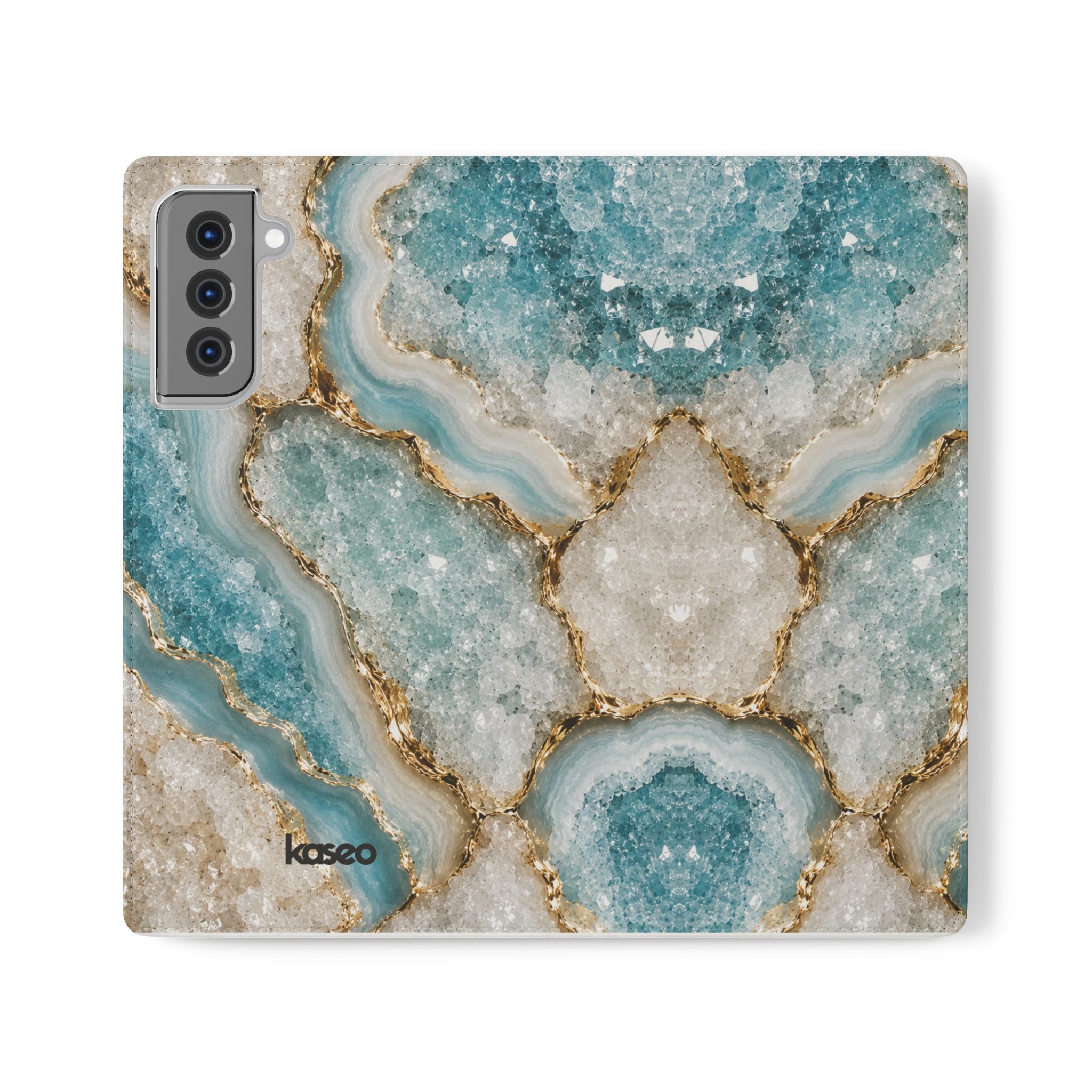 Crystal Aqua - Flip Phone Case