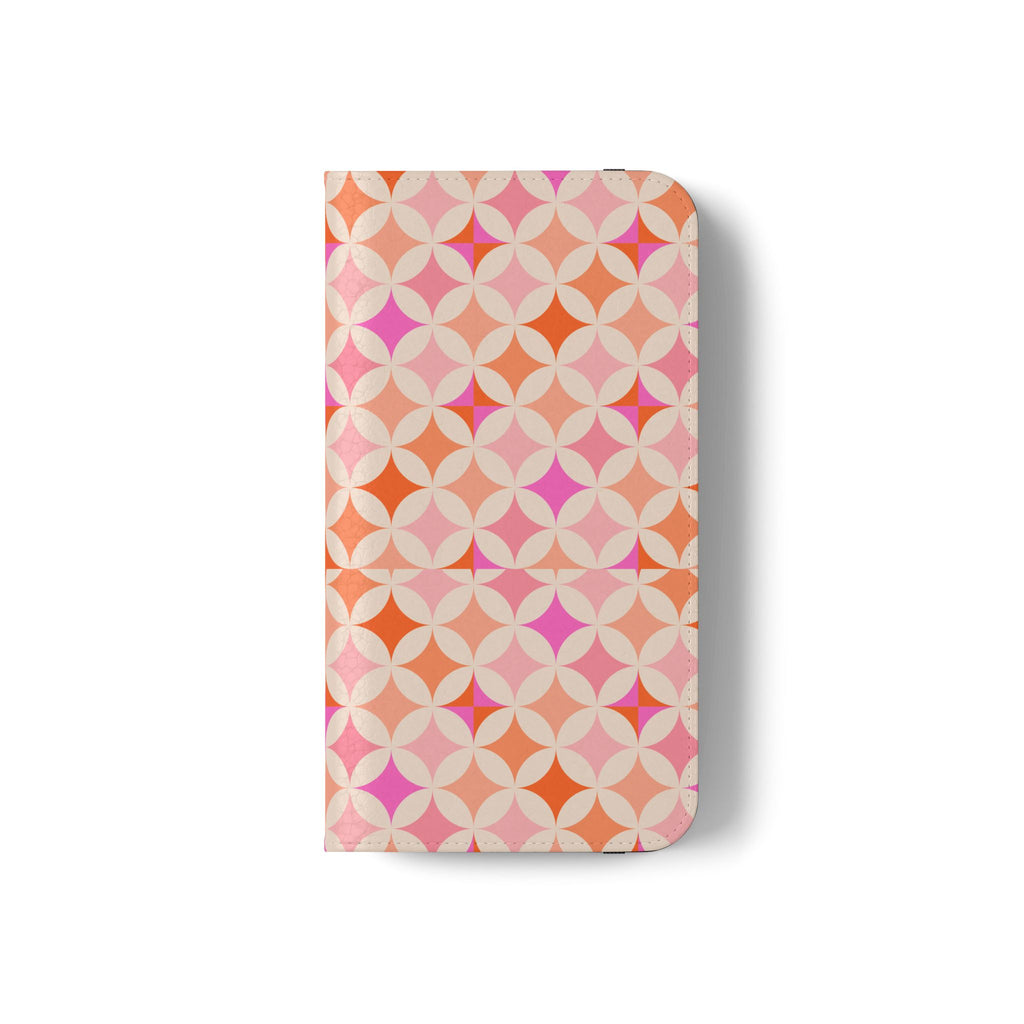 Retro Tile - Flip Phone Case