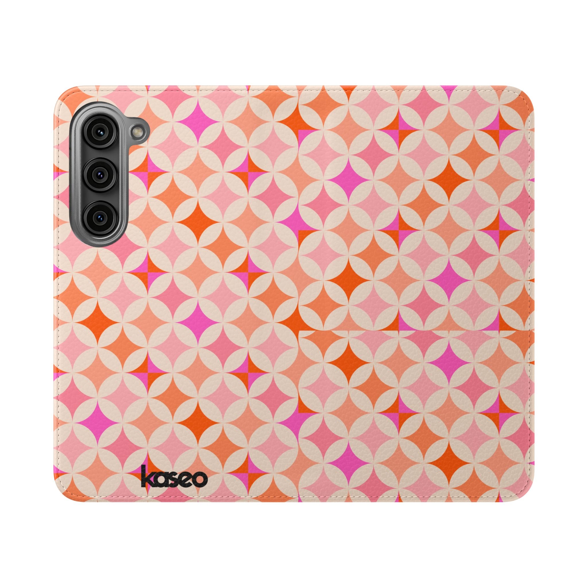 Retro Tile - Flip Phone Case