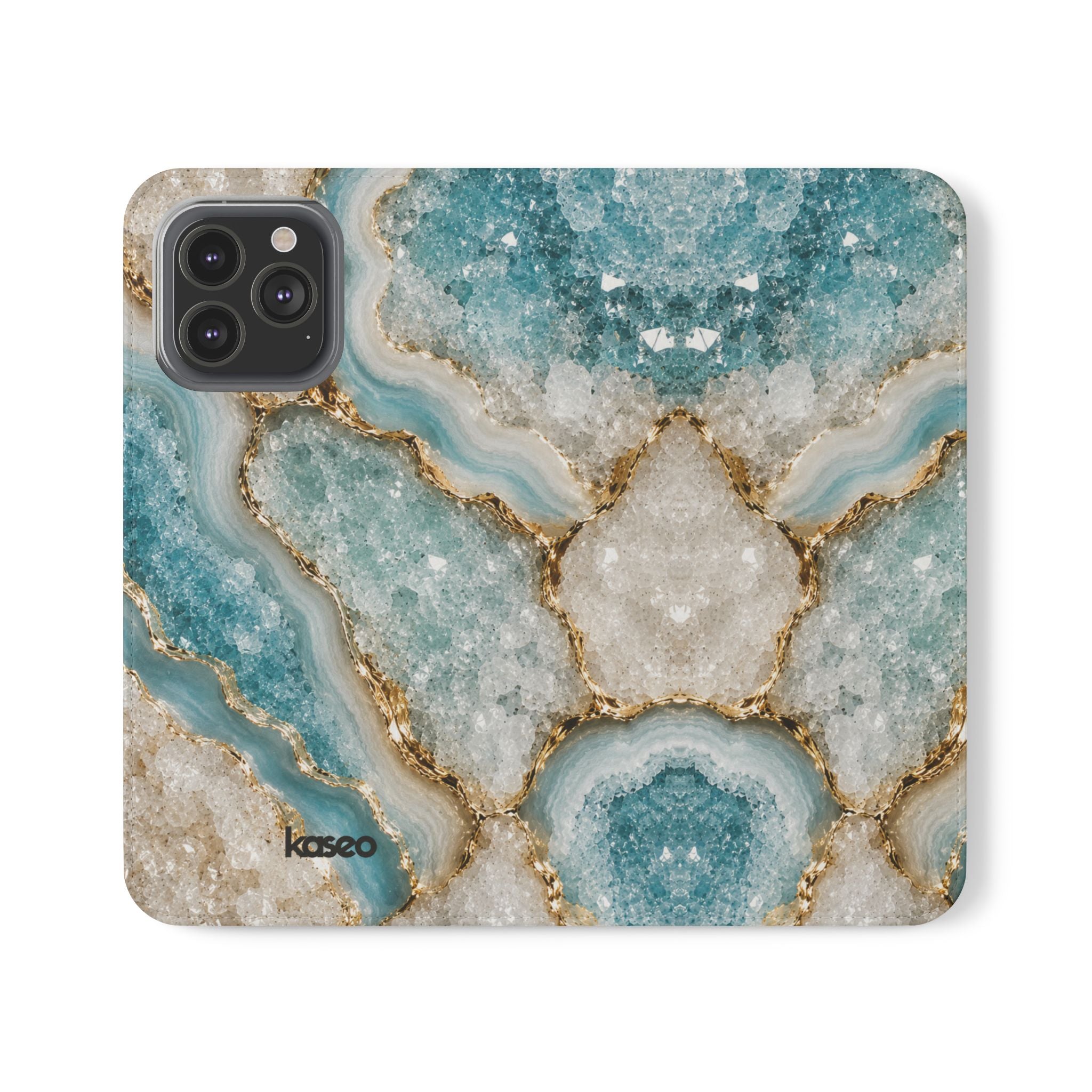 Crystal Aqua - Flip Phone Case
