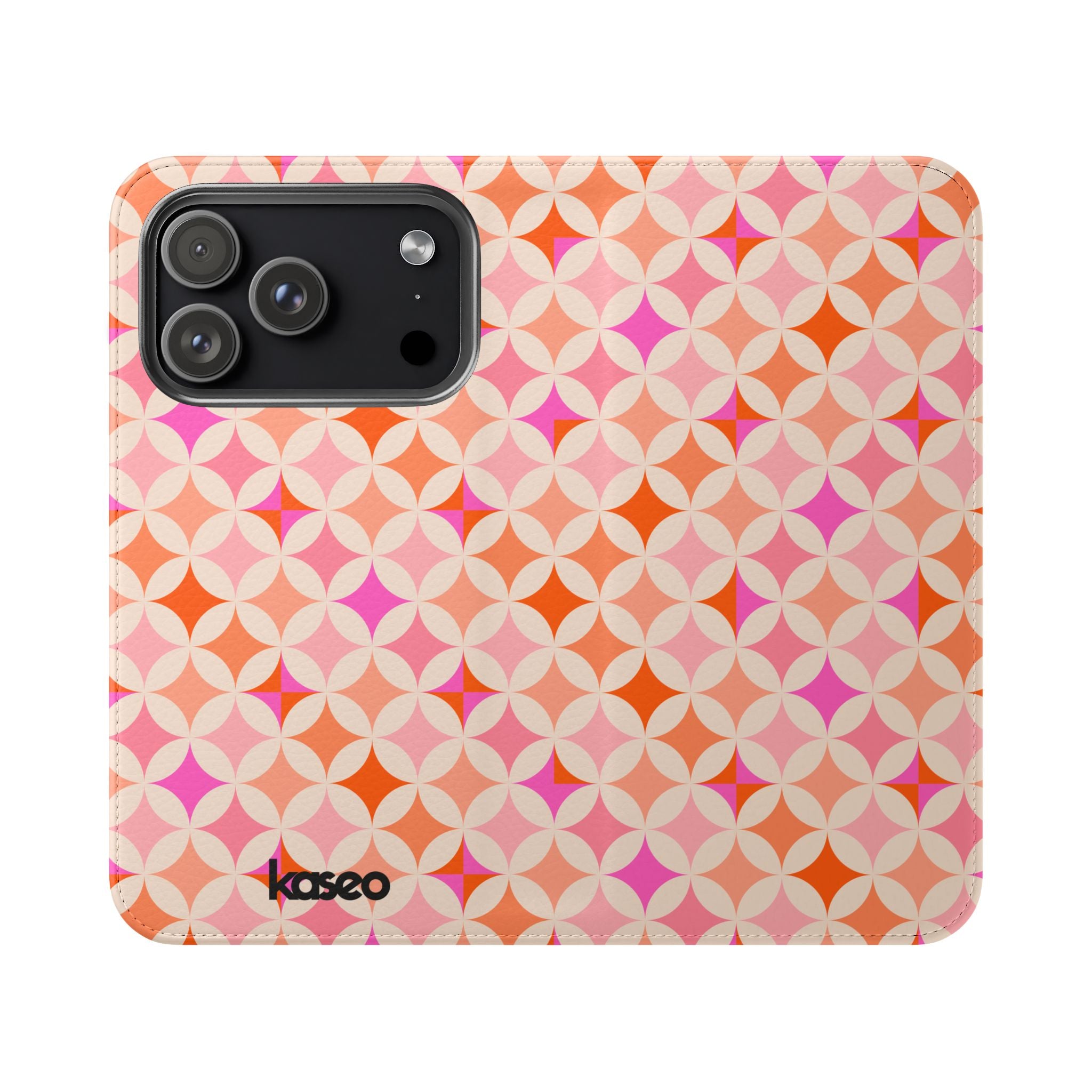Retro Tile - Flip Phone Case