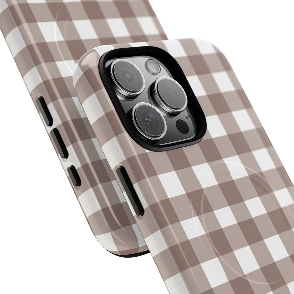 Gingham Brown - MagSafe®