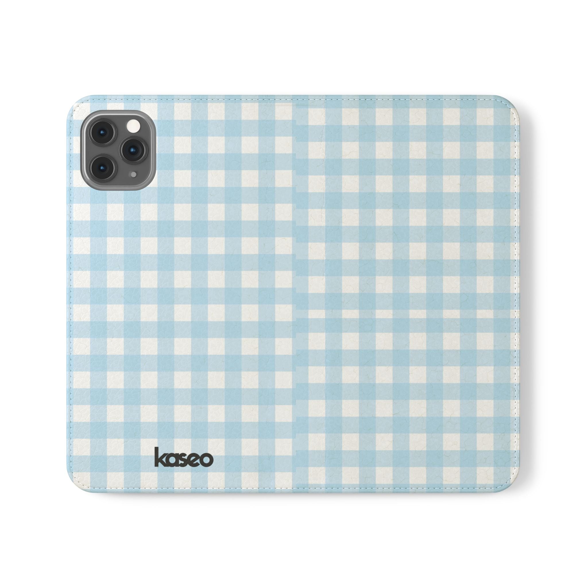 Gingham Sky - Flip Phone Case