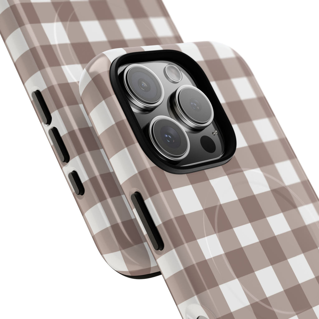 Gingham Brown - MagSafe®