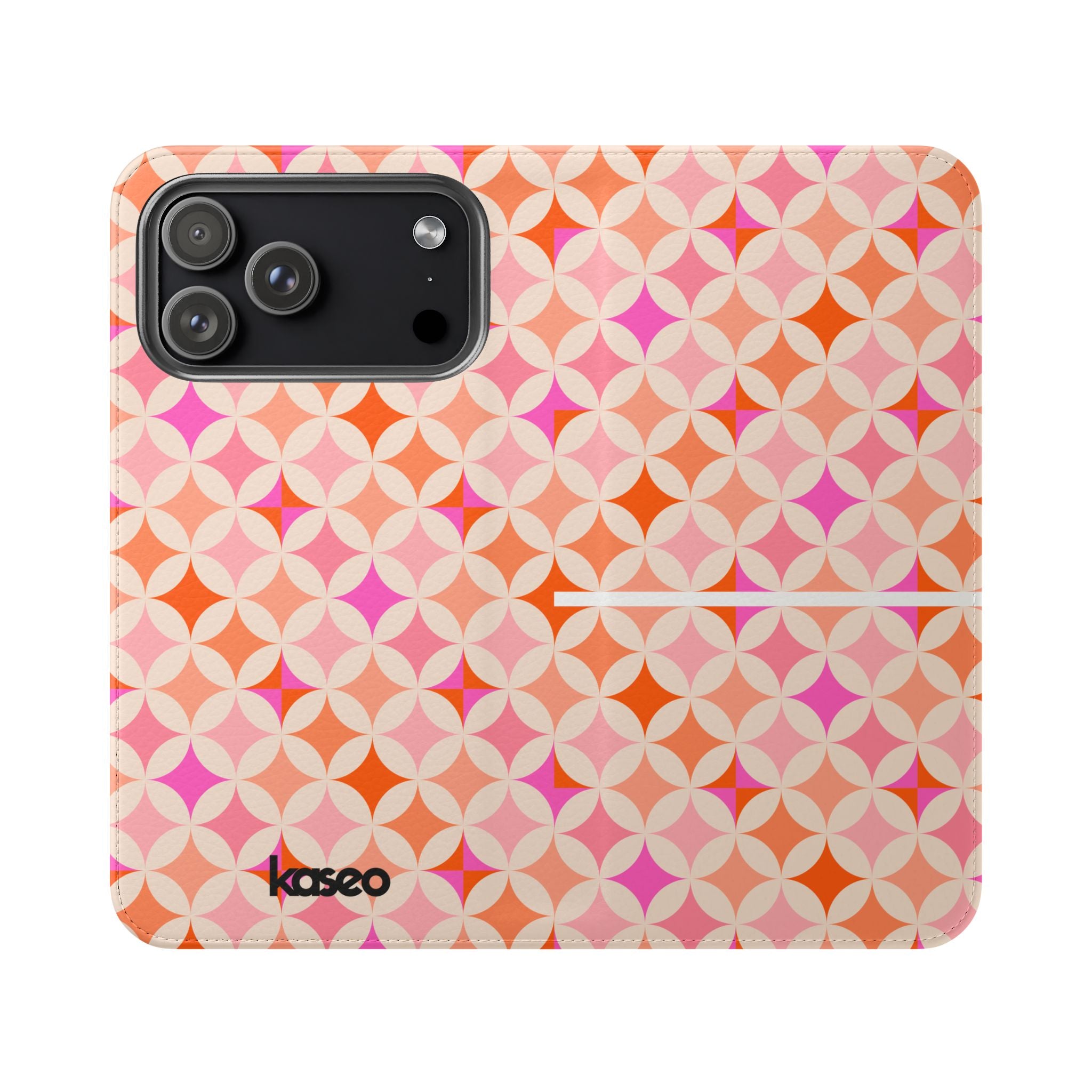 Retro Tile - Flip Phone Case
