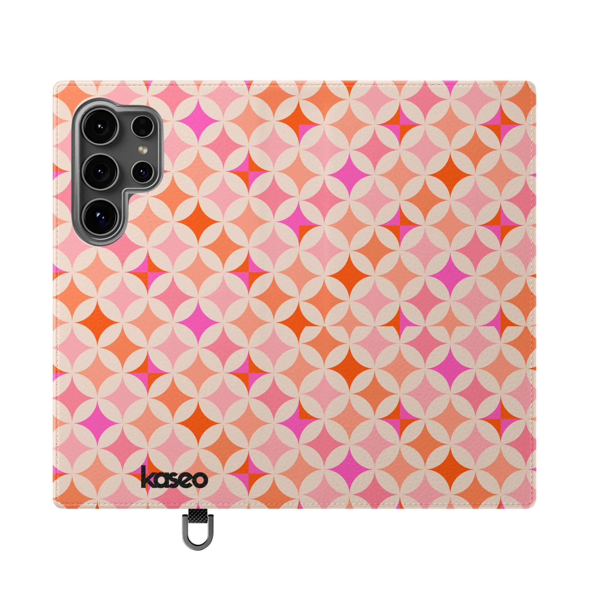 Retro Tile - Flip Phone Case