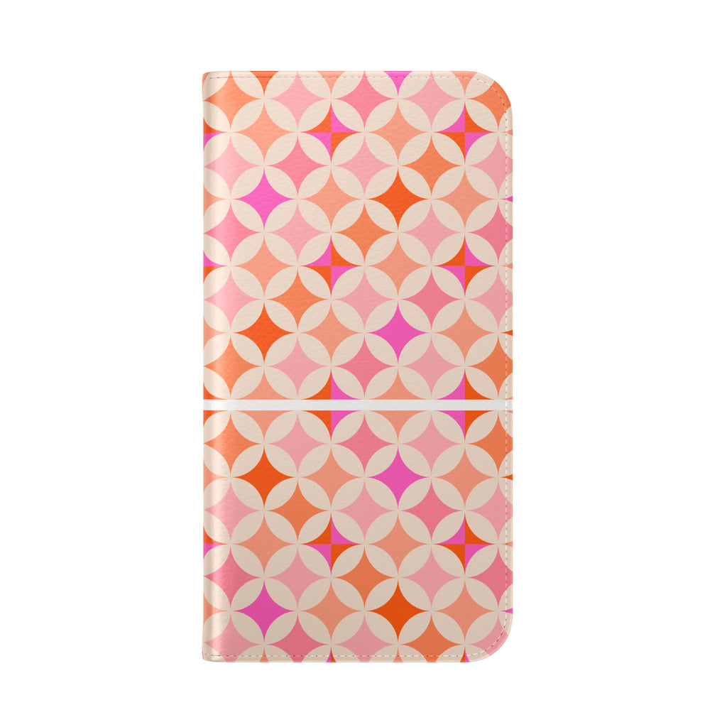 Retro Tile - Flip Phone Case