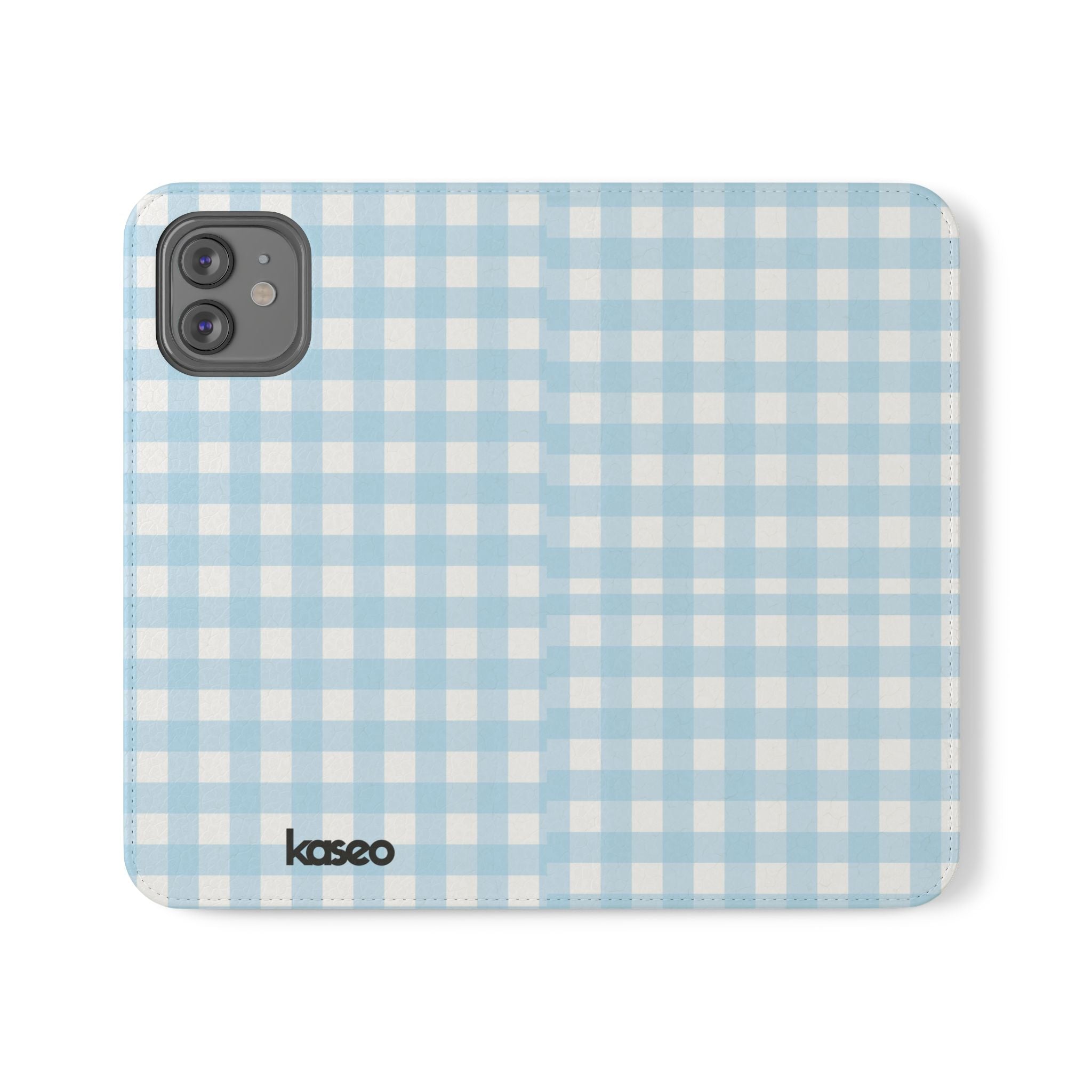 Gingham Sky - Flip Phone Case