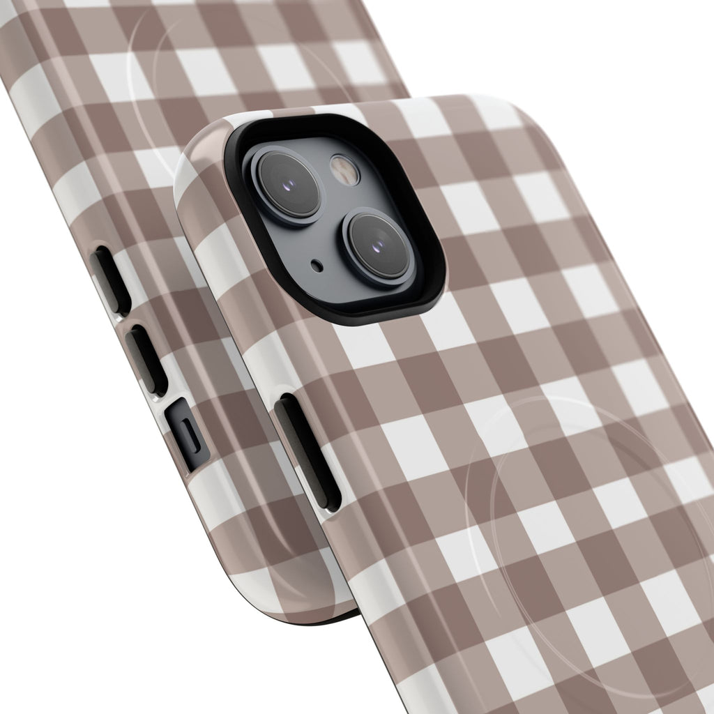 Gingham Brown - MagSafe®