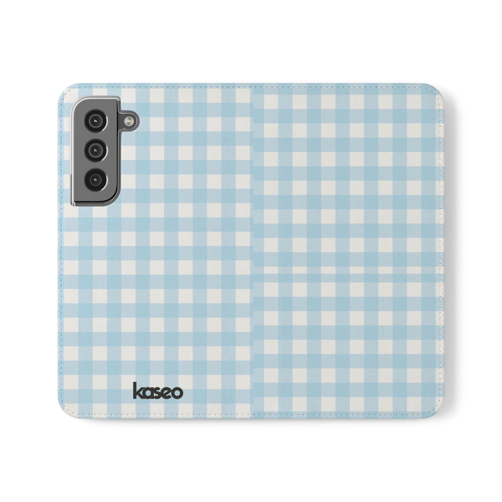 Gingham Sky - Flip Phone Case