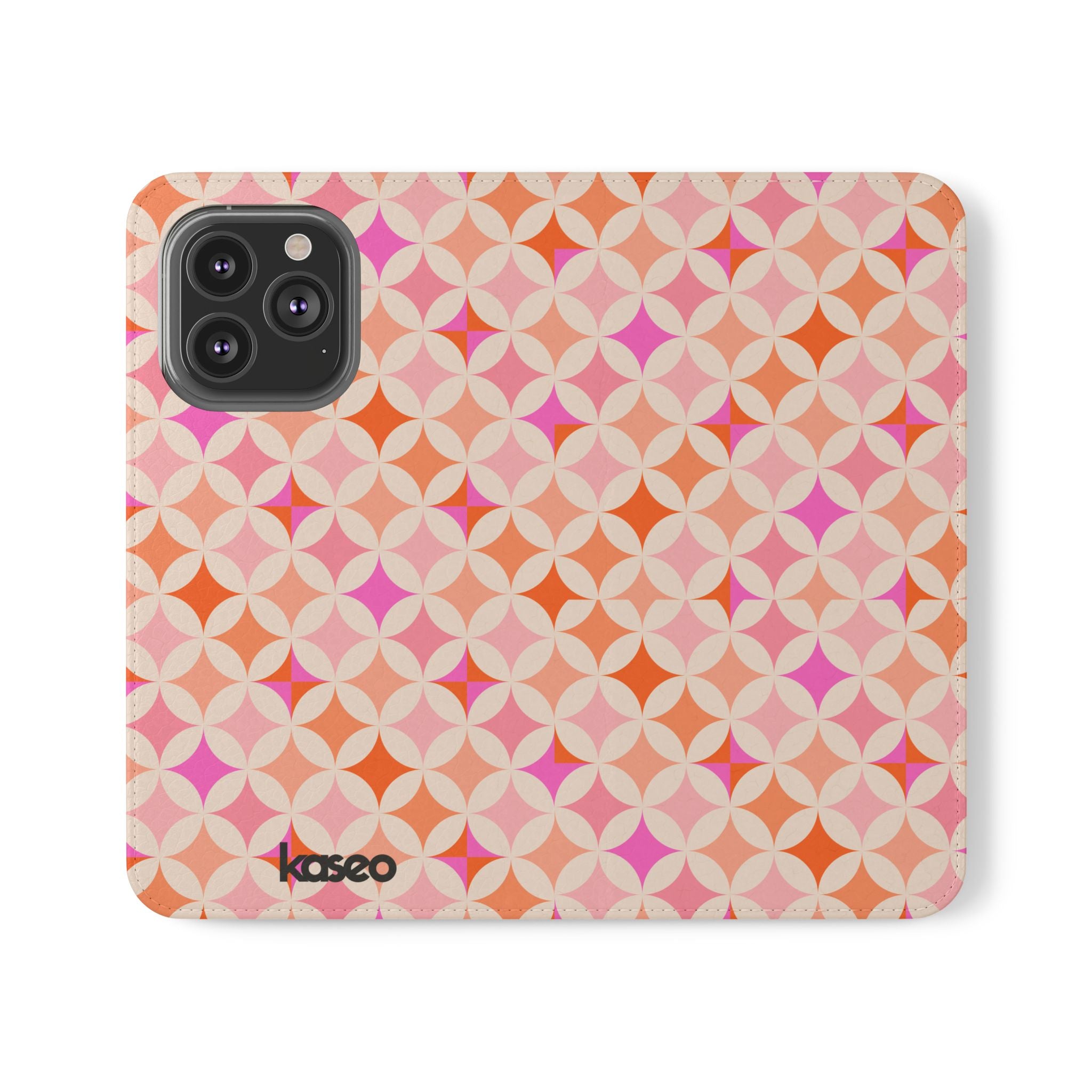 Retro Tile - Flip Phone Case