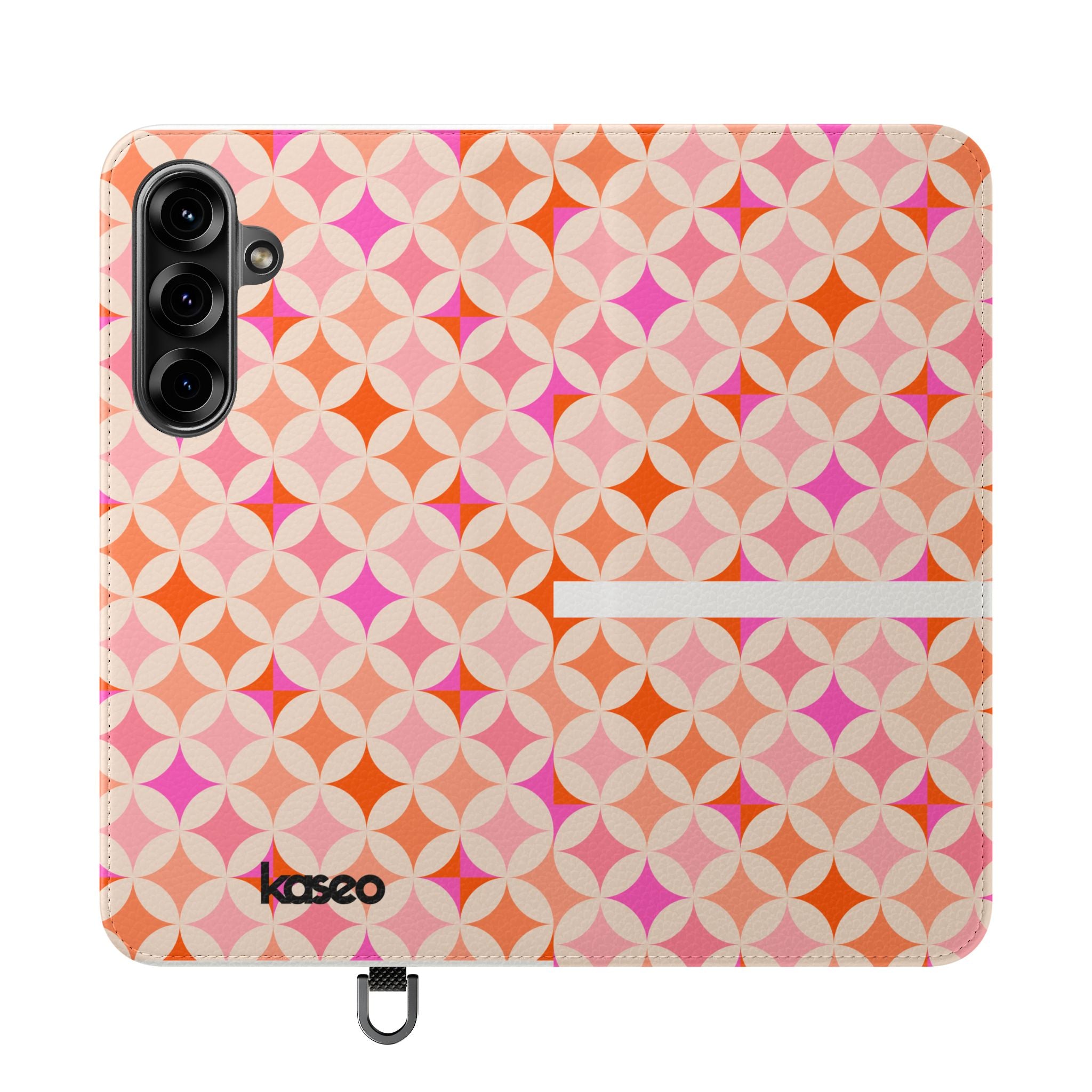 Retro Tile - Flip Phone Case