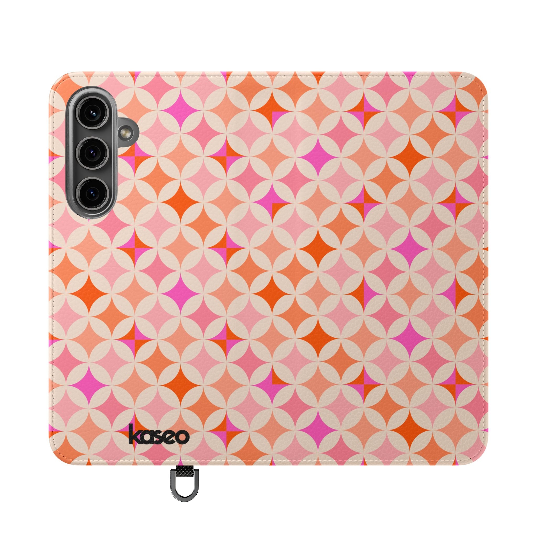 Retro Tile - Flip Phone Case