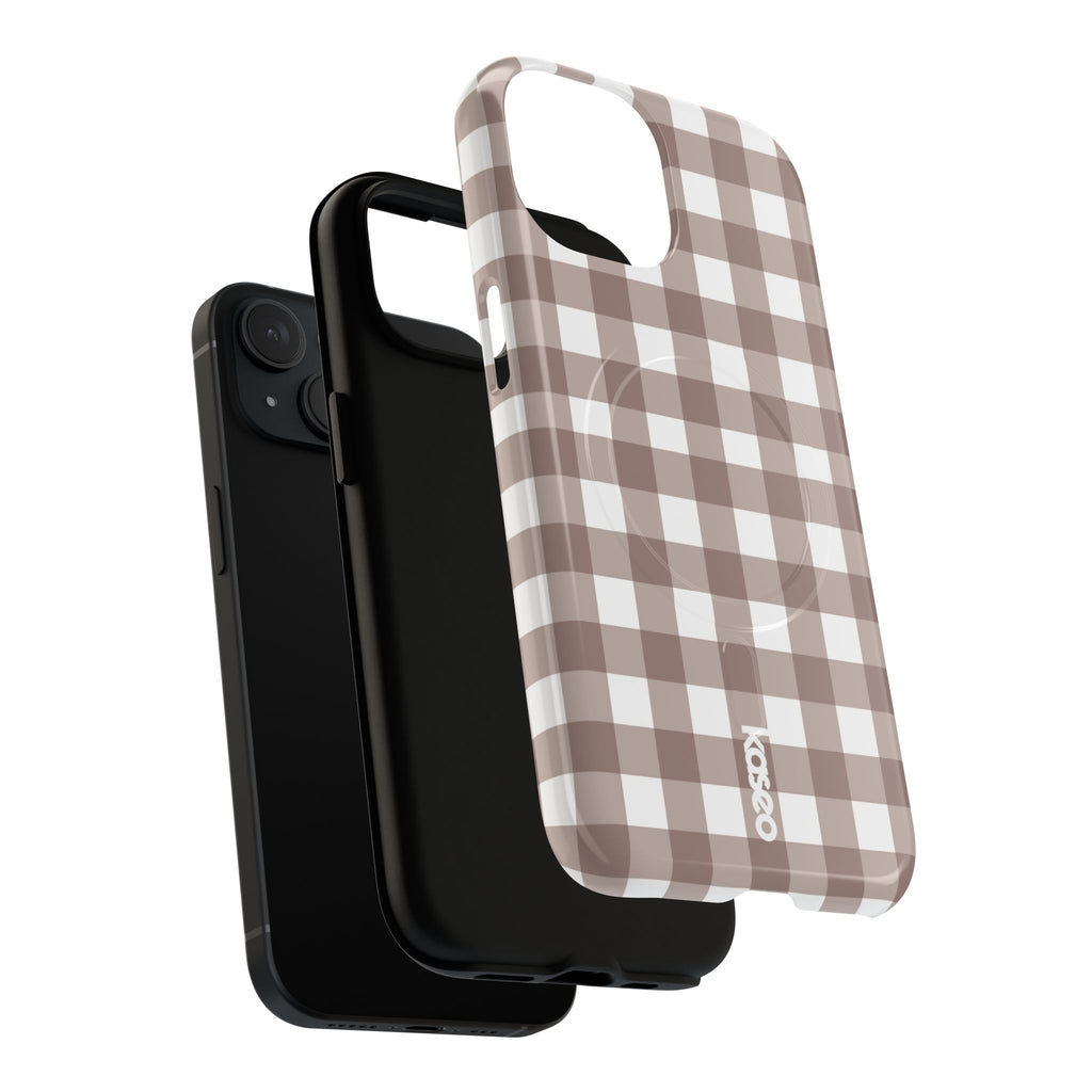 Gingham Brown - MagSafe®
