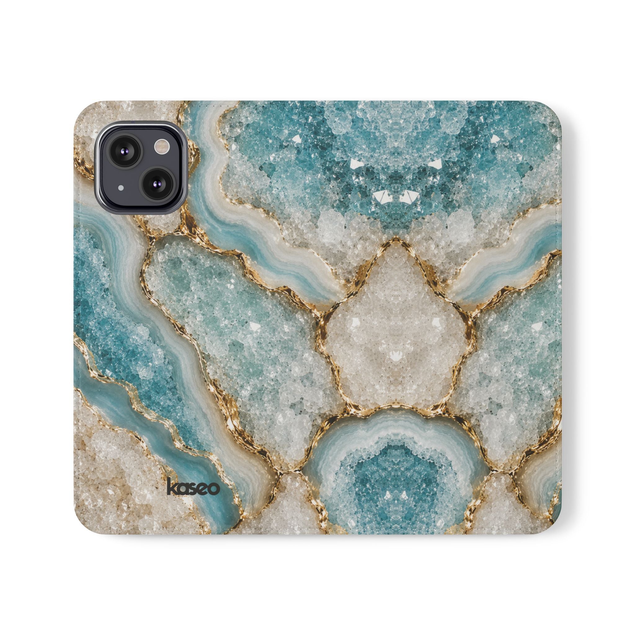 Crystal Aqua - Flip Phone Case