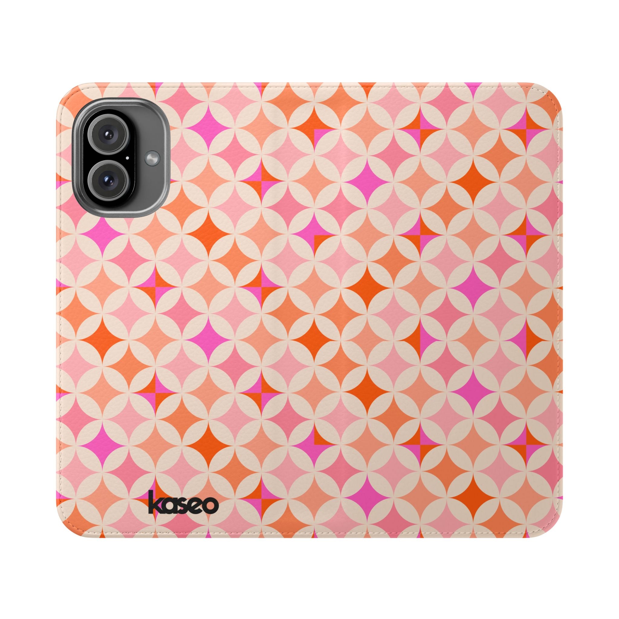 Retro Tile - Flip Phone Case