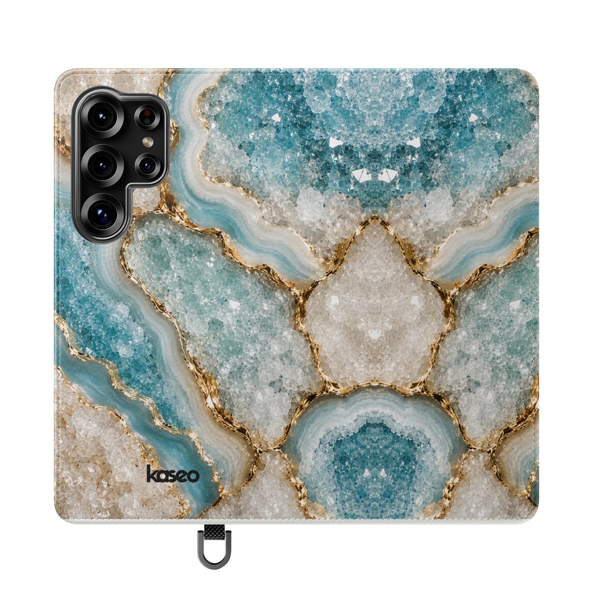 Crystal Aqua - Flip Phone Case