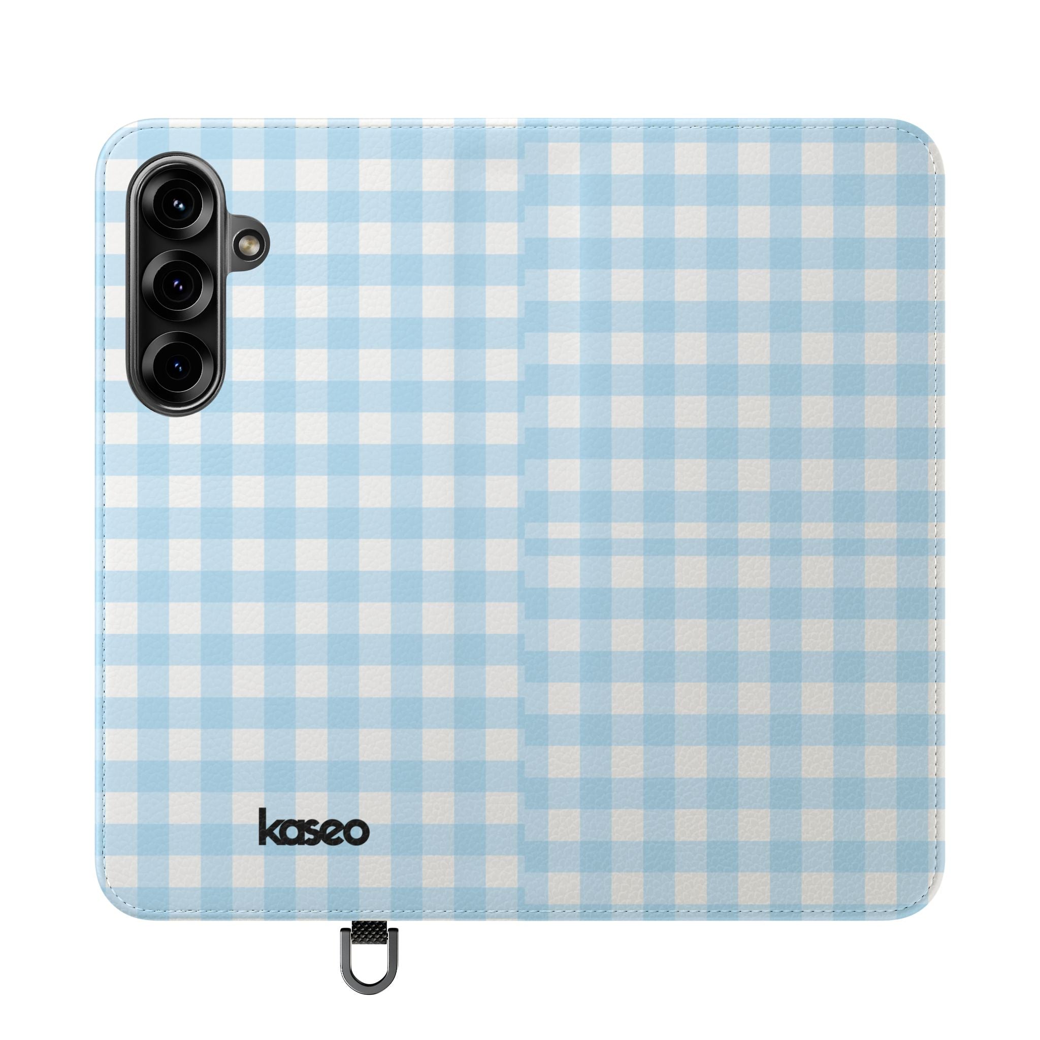 Gingham Sky - Flip Phone Case